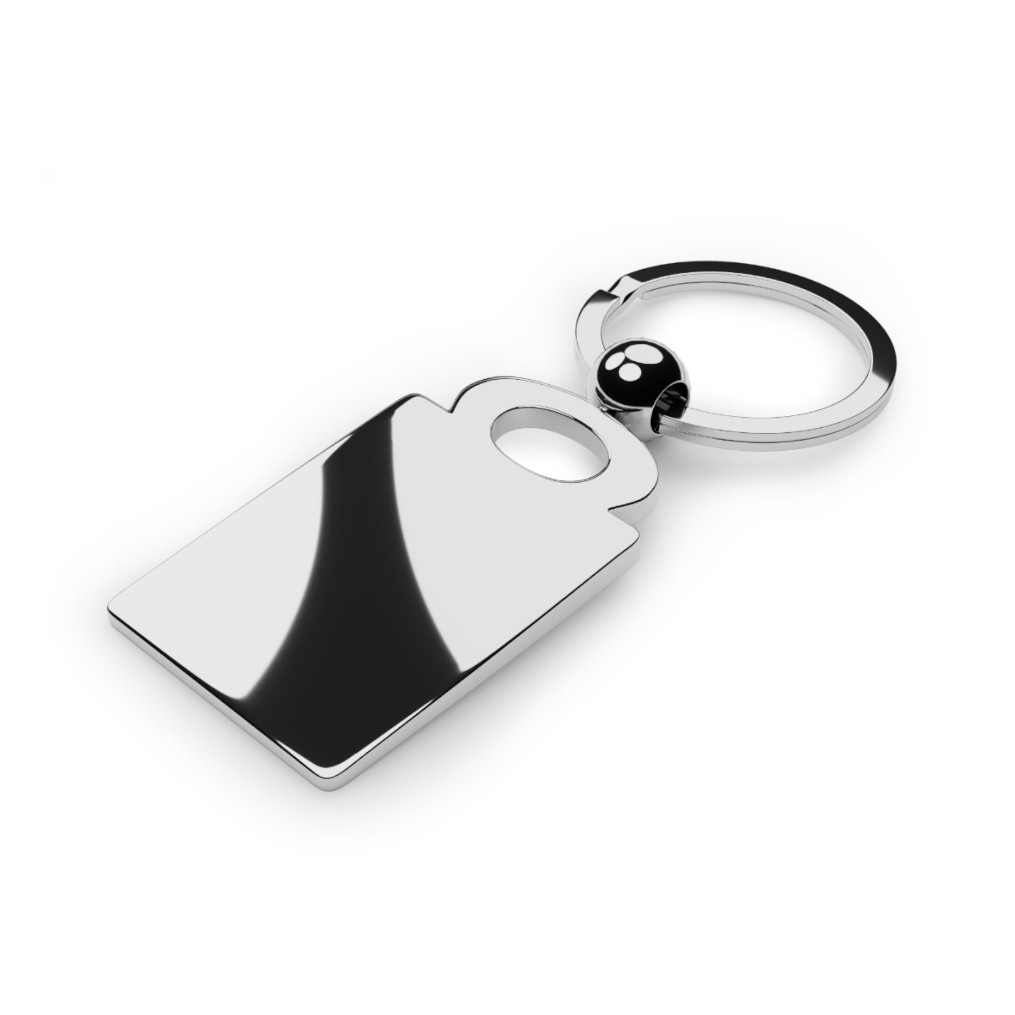 Personalized Rectangle Photo Keyring, Custom Keychain Gift, Memory Keyring for Friends, Family, or Pets, Perfect for Special Occasions