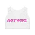 Colorful Pineapple Hotwife Sports Bra - Trendy Workout Gear for Fitness Enthusiasts