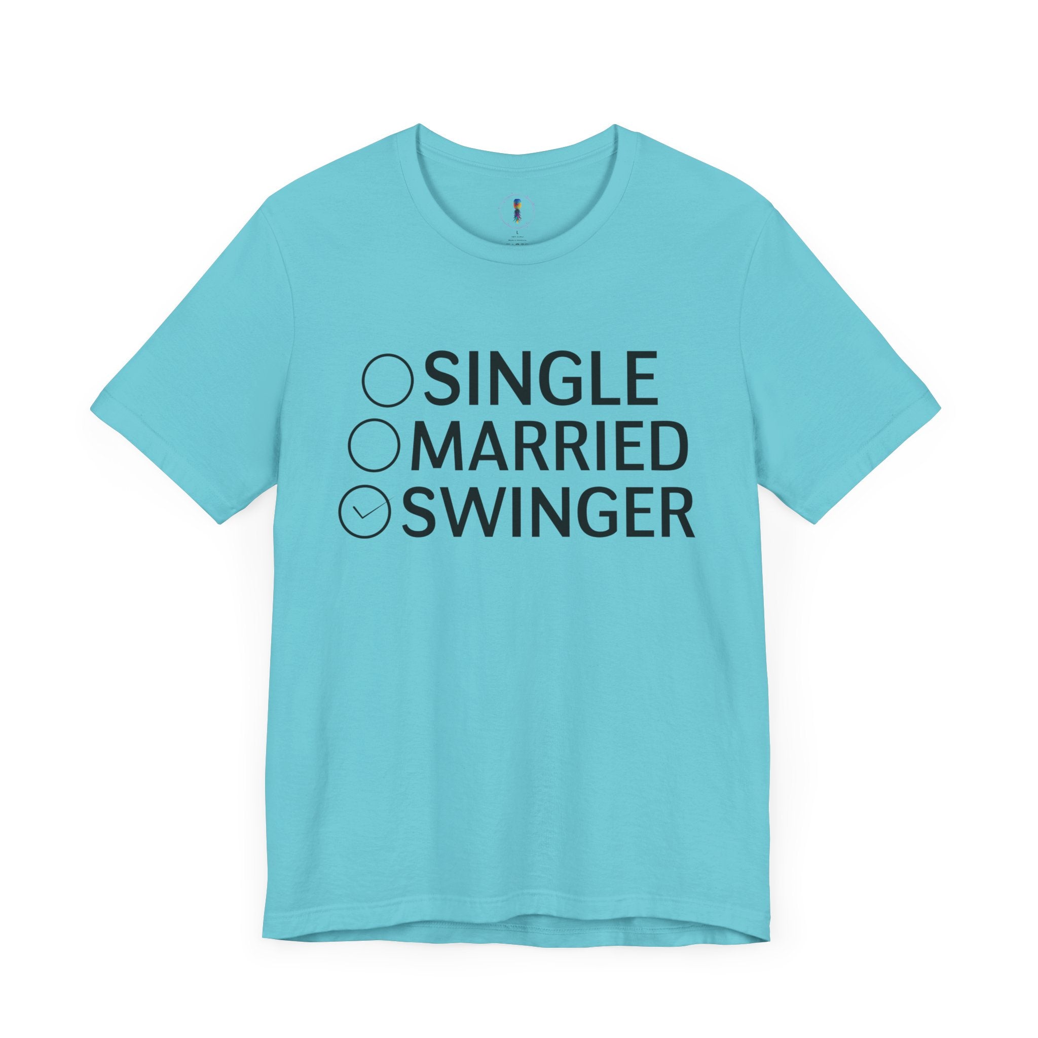 Swinger Humor Unisex Tee - Funny Relationship Status Shirt