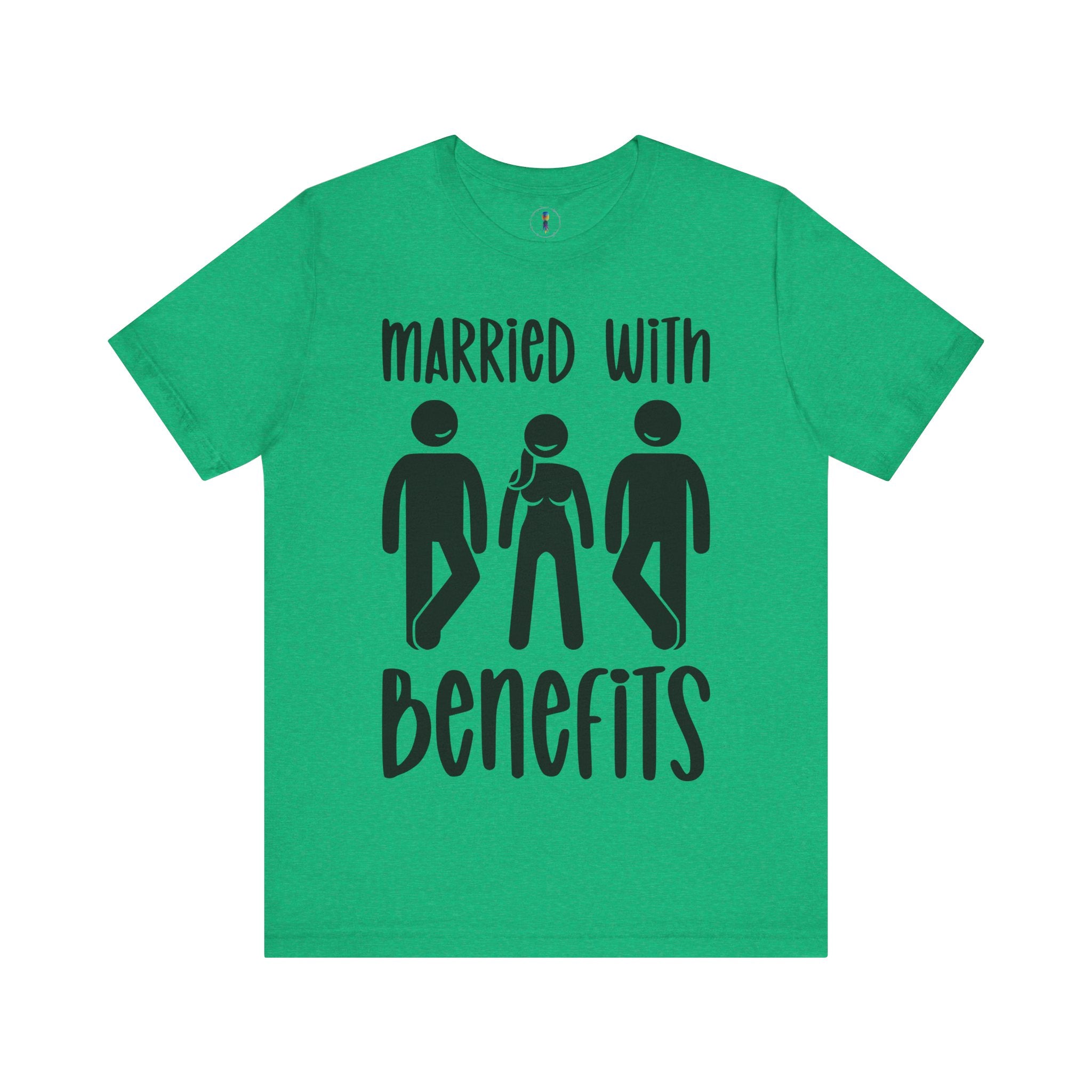 Funny Married with Benefits Unisex Tee - Casual Gift for Newlyweds