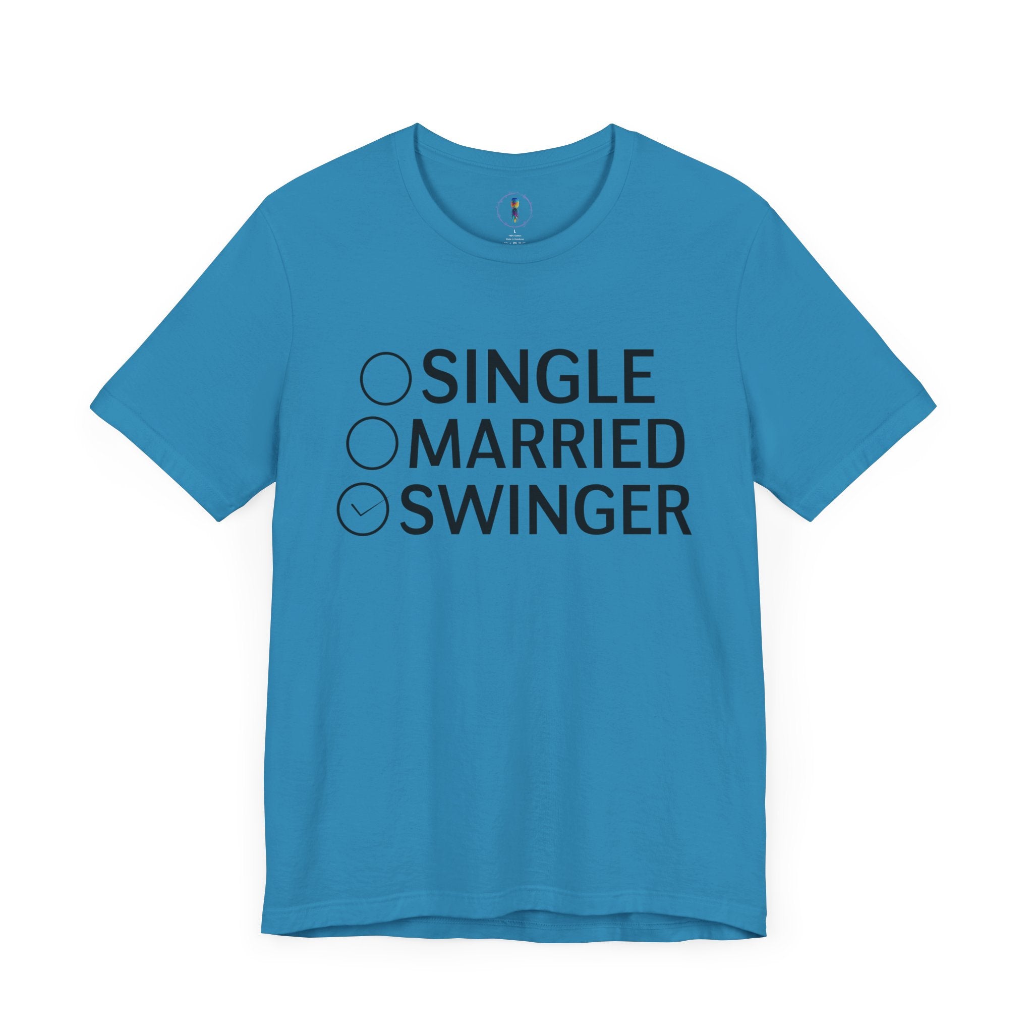 Swinger Humor Unisex Tee - Funny Relationship Status Shirt