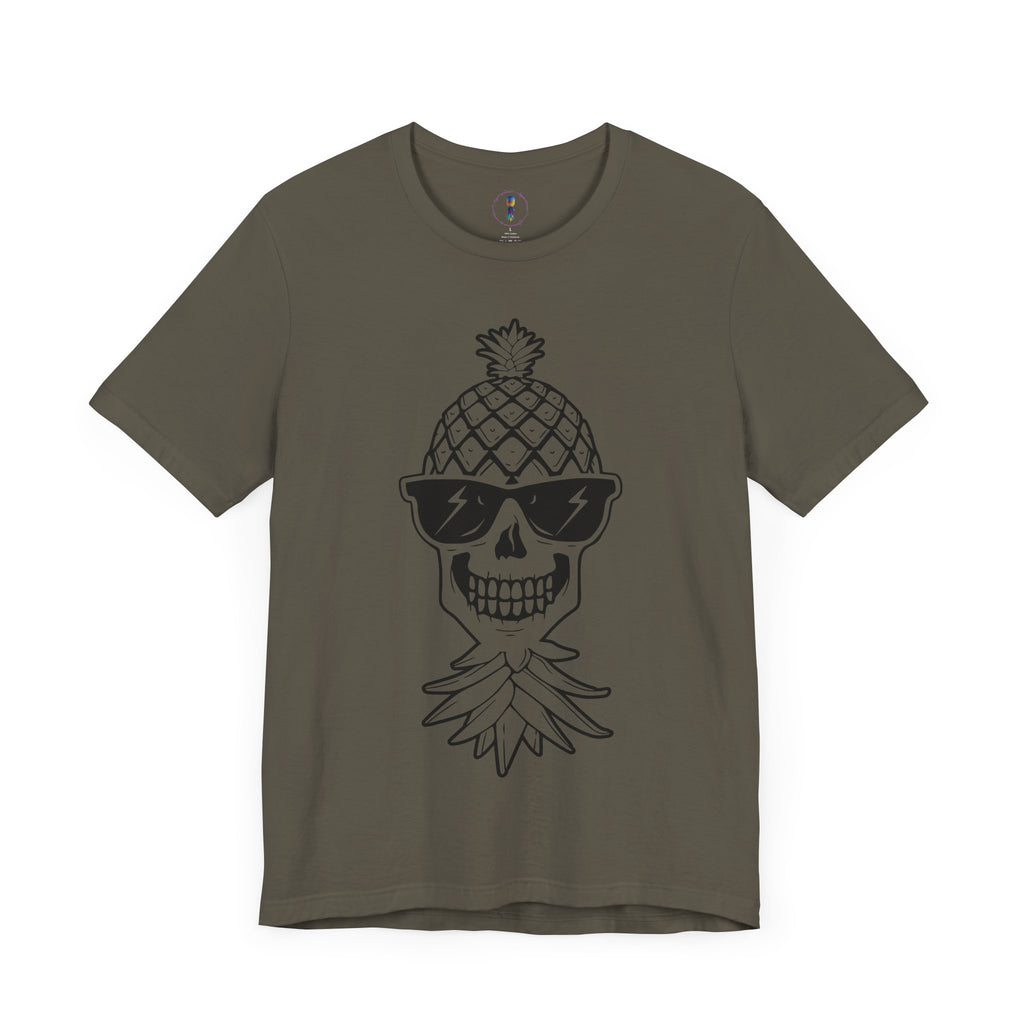 Pineapple Skull Graphic Tee