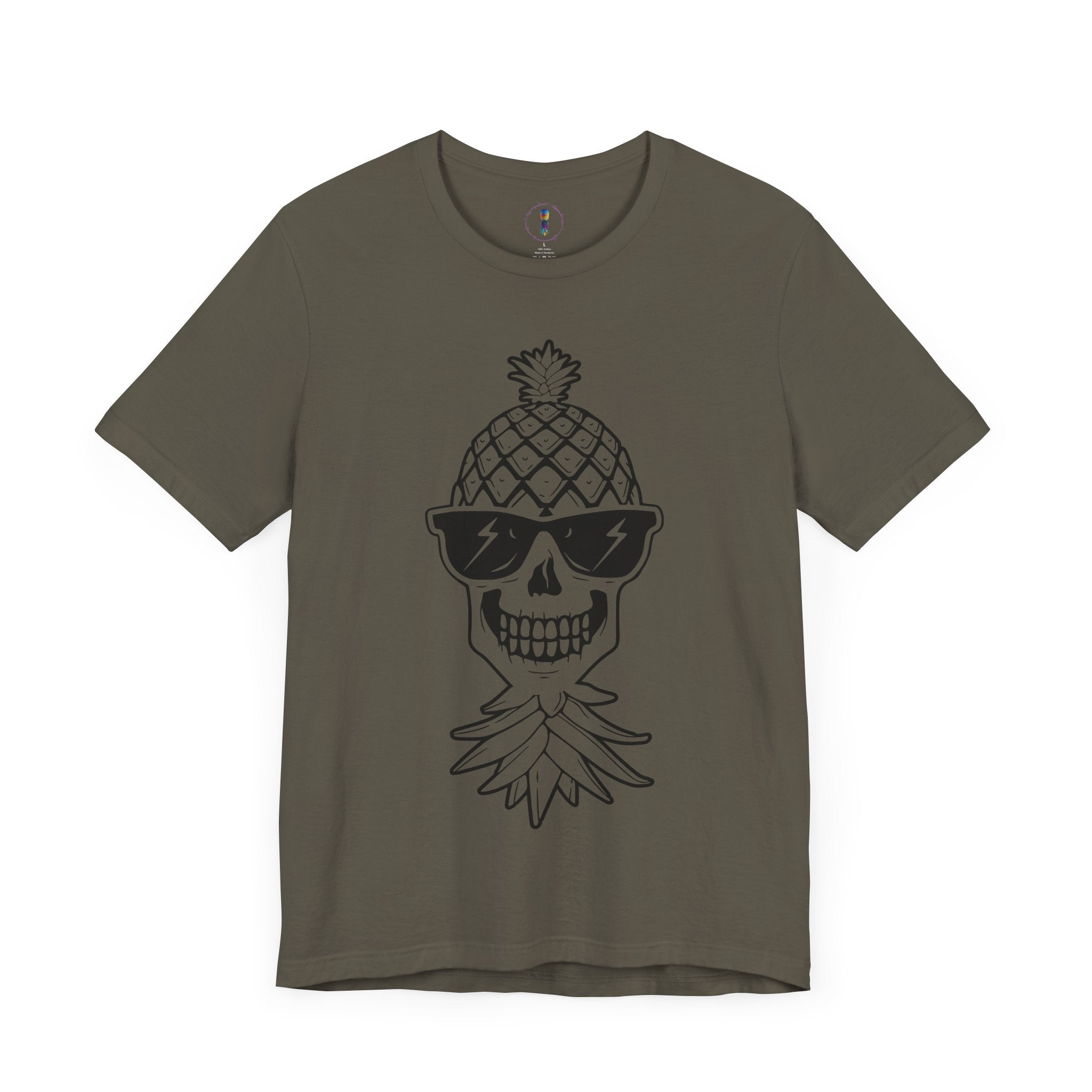 Pineapple Skull Graphic Tee