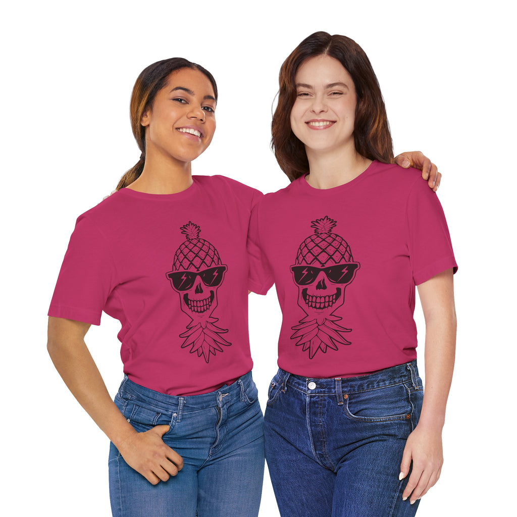 Pineapple Skull Graphic Tee