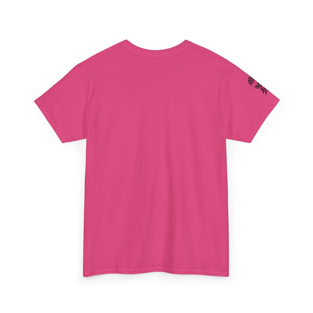 Just Here To Bang Pineapple Tee - Unisex Heavy Cotton T-Shirt for Summer Celebrations