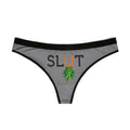 Women’s Thong "Upside Down Pineapple" — Slut Graphic