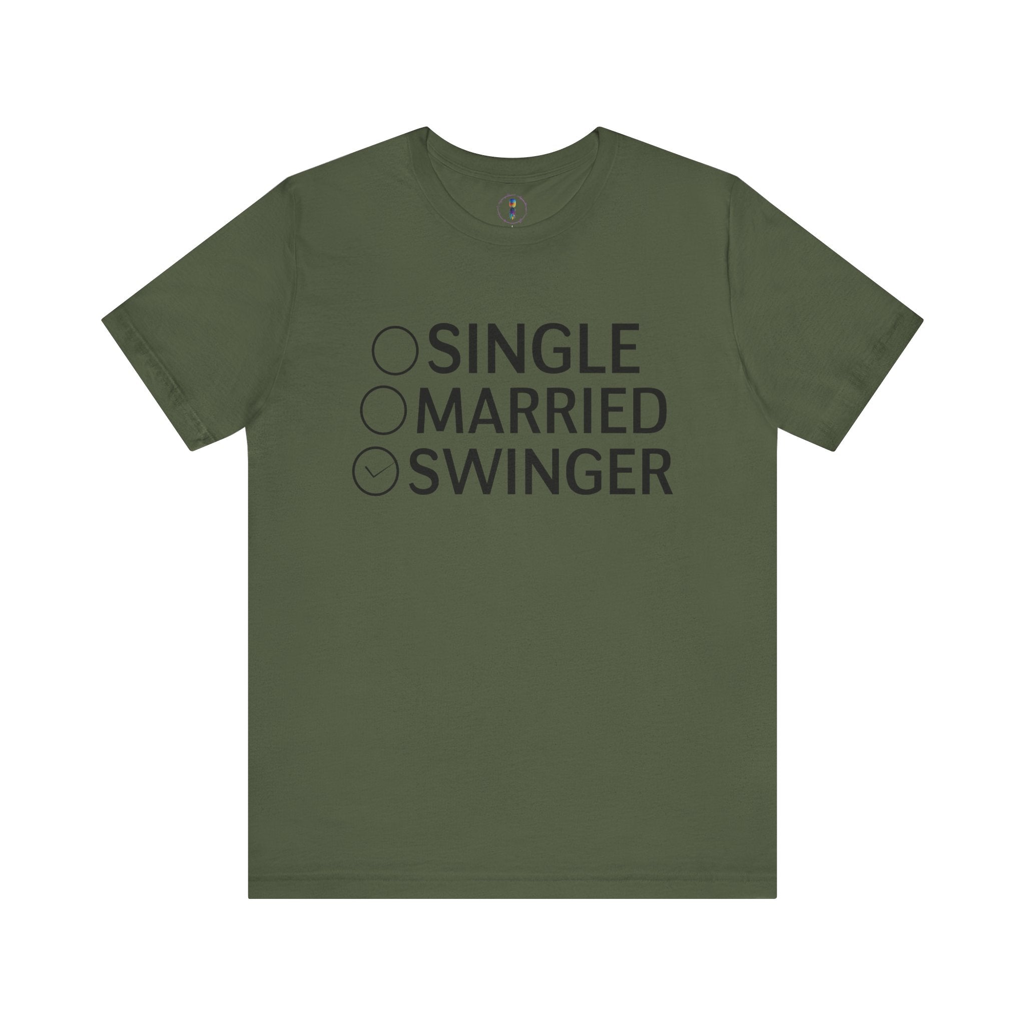 Swinger Humor Unisex Tee - Funny Relationship Status Shirt