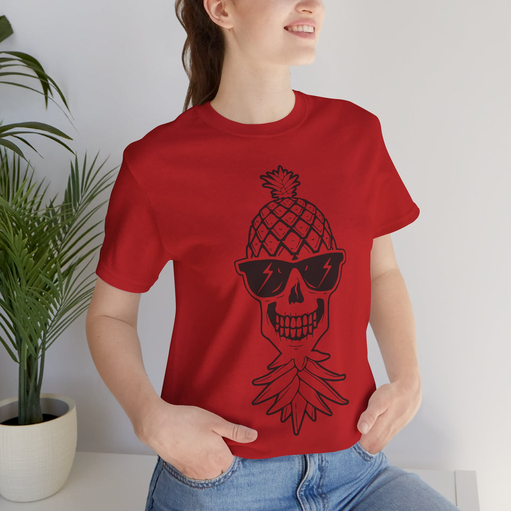 Pineapple Skull Graphic Tee