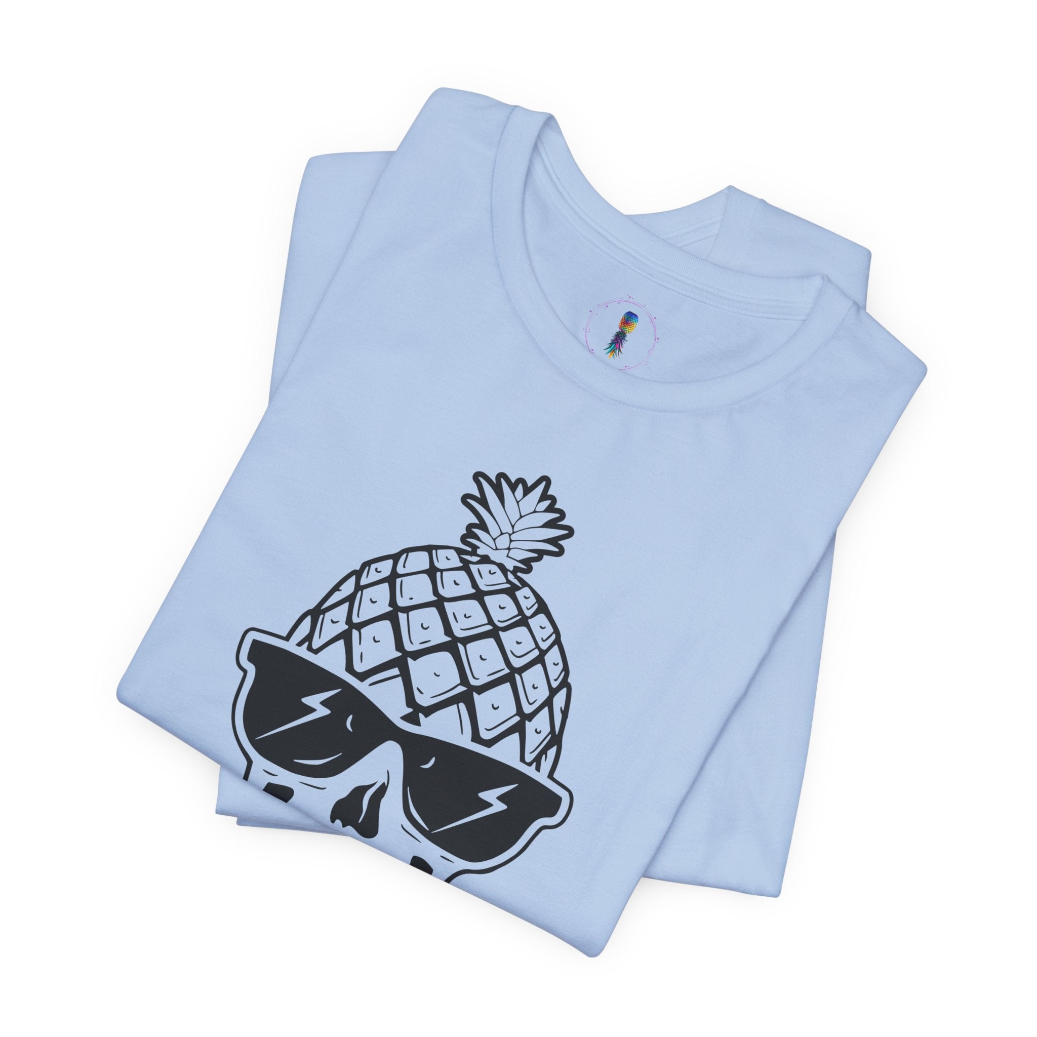 Pineapple Skull Graphic Tee