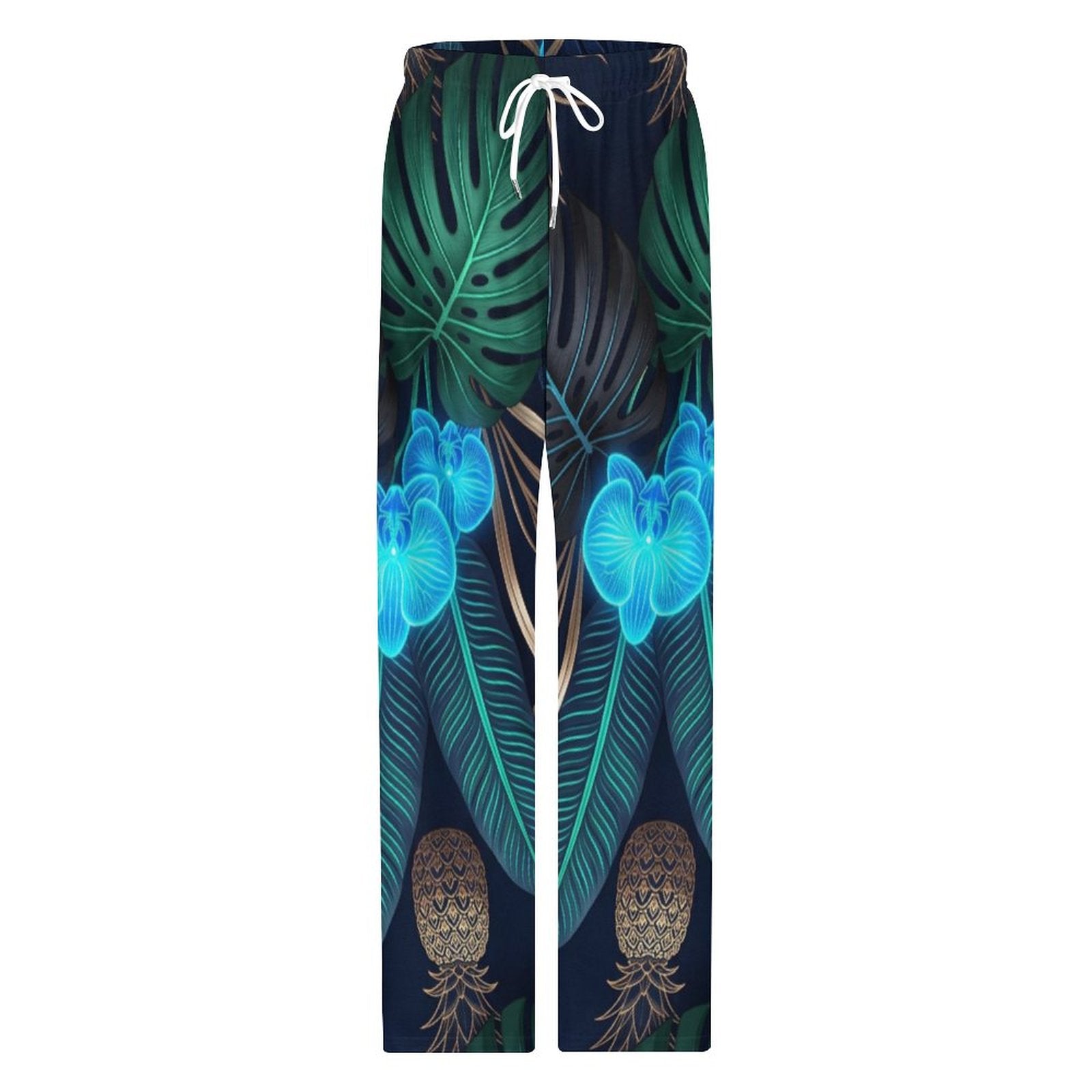 DTG 190gsm Cotton Loose Loungewear Pants for Men(All-Over Printing)