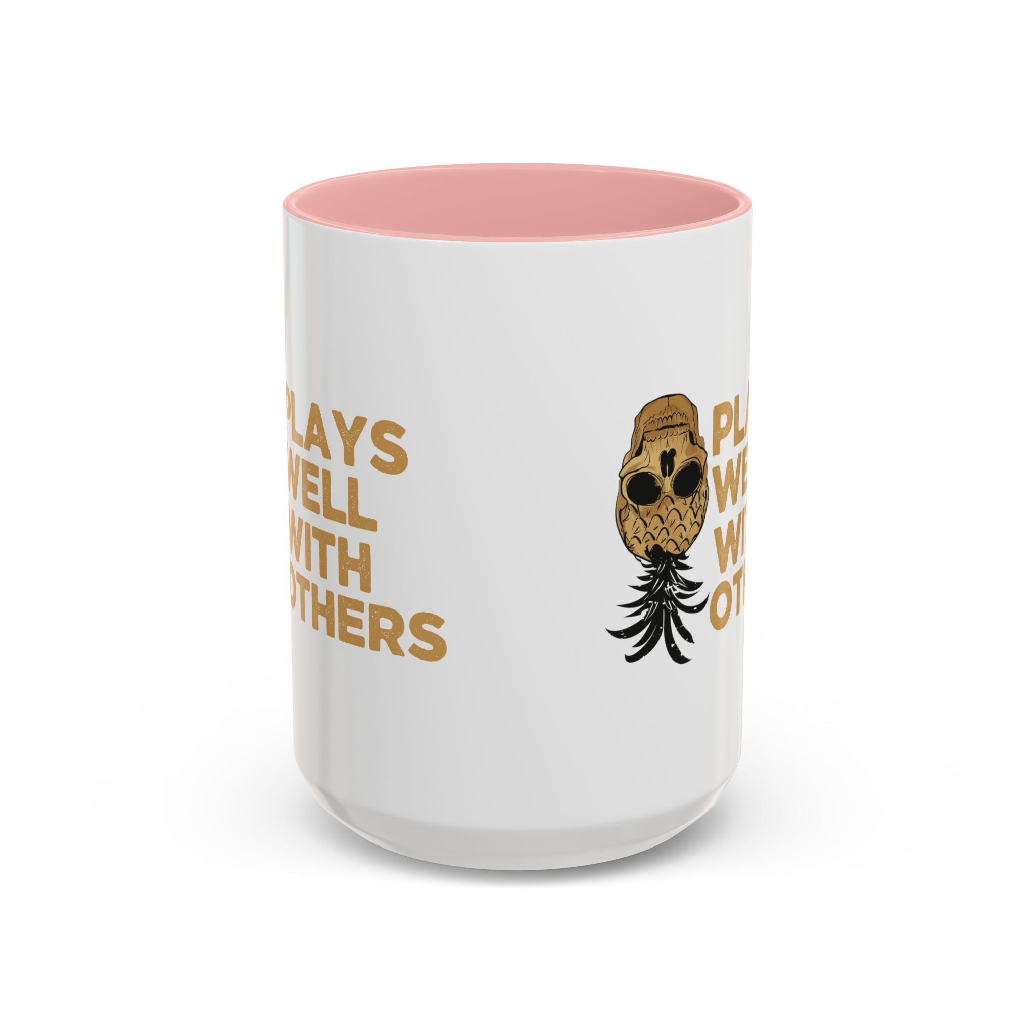 Playful Owl Accent Coffee Mug - 11 & 15oz - Perfect Gift for Nature Lovers