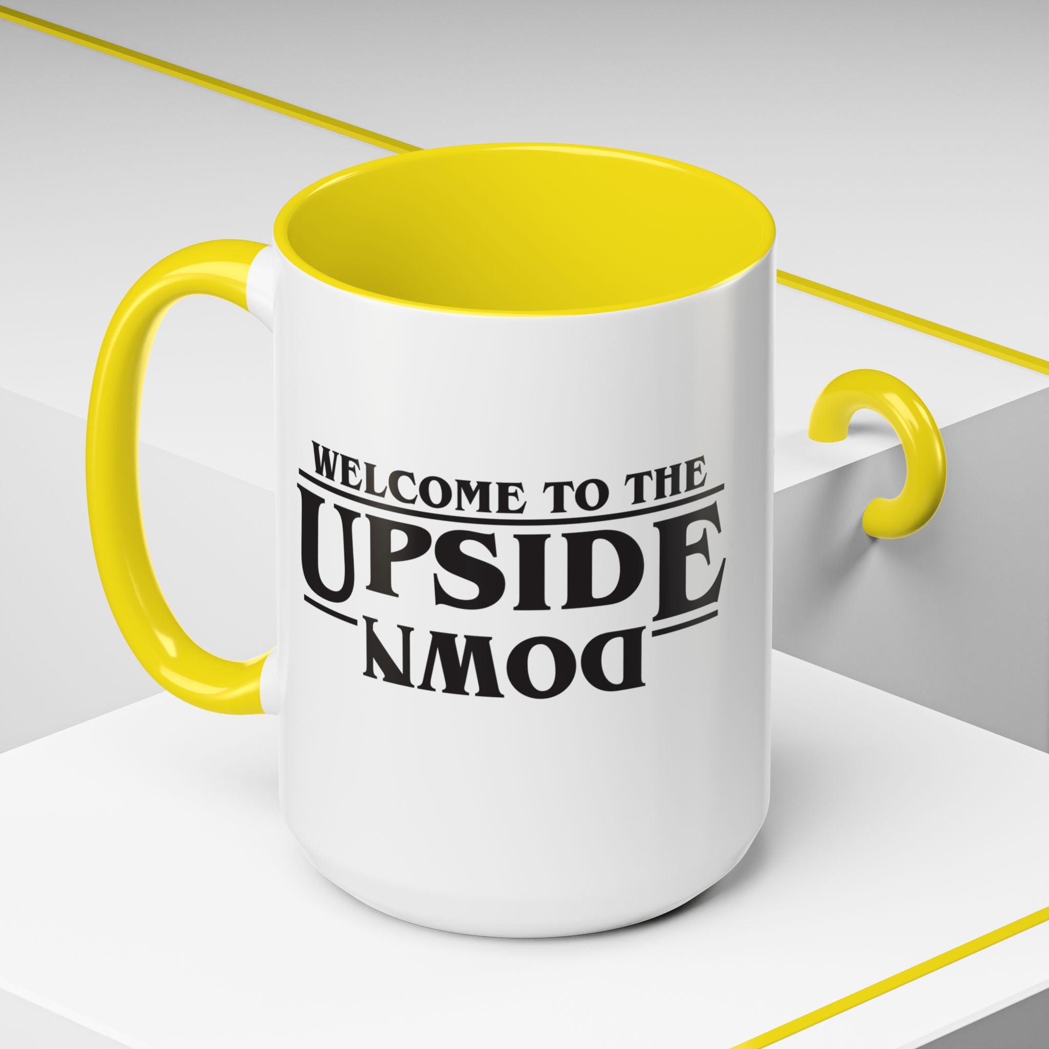 Upside Down Coffee Mug - Fun Gift for Coffee Lovers