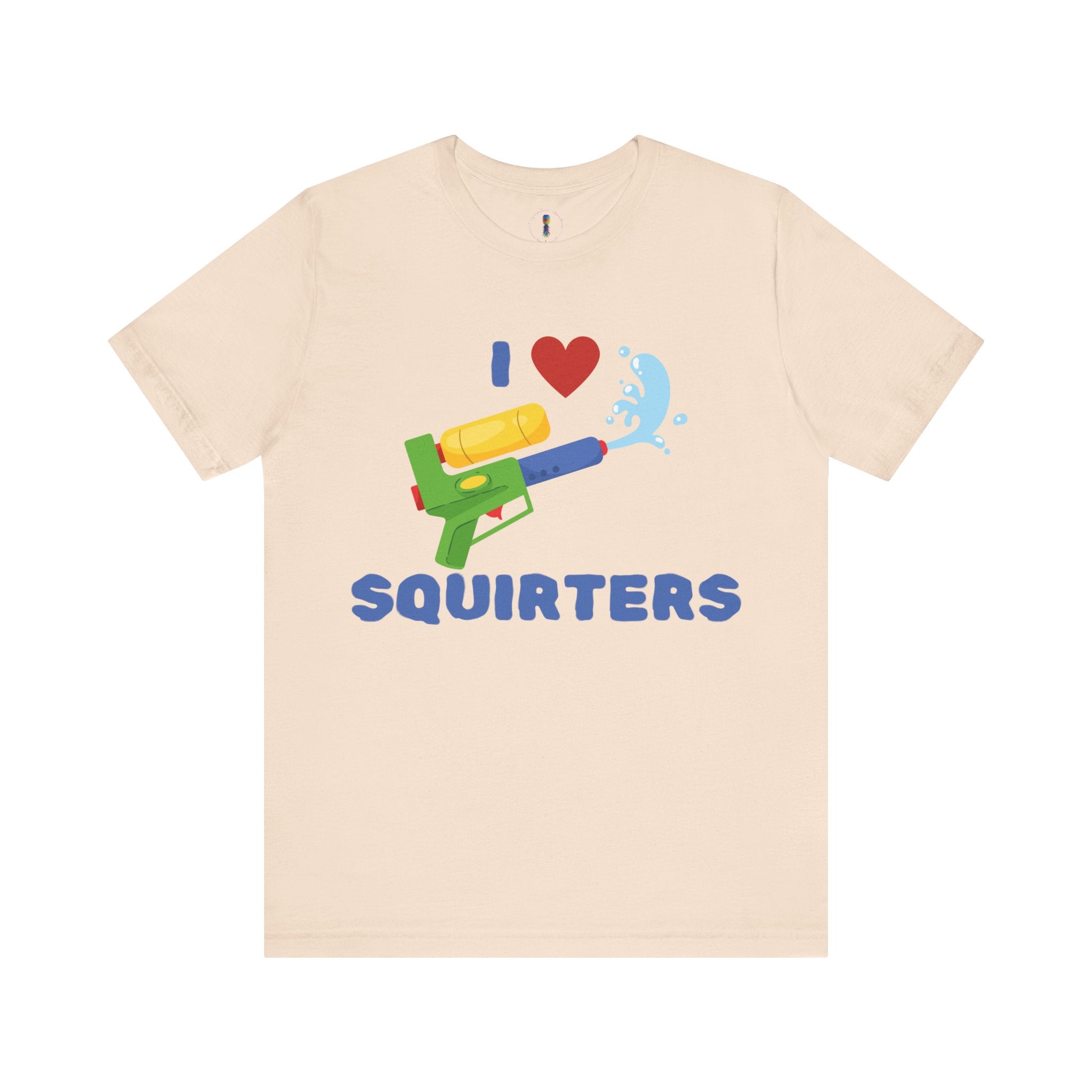I Love Squirt Guns Unisex Jersey Tee - Fun Summer Shirt for Water Play Lovers
