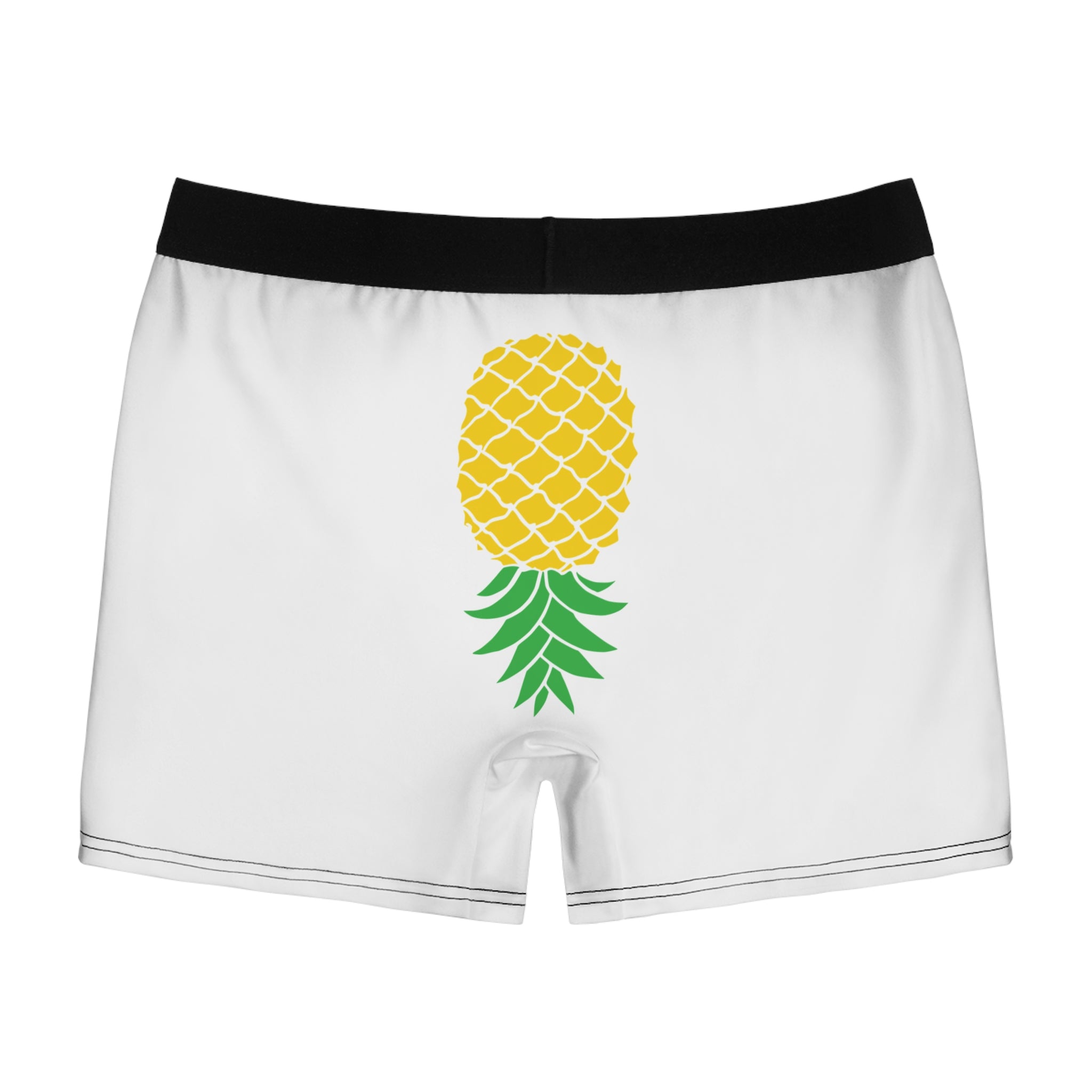 Funny Men's Boxer Briefs - If You Like It I Will Cum with Pineapple Design