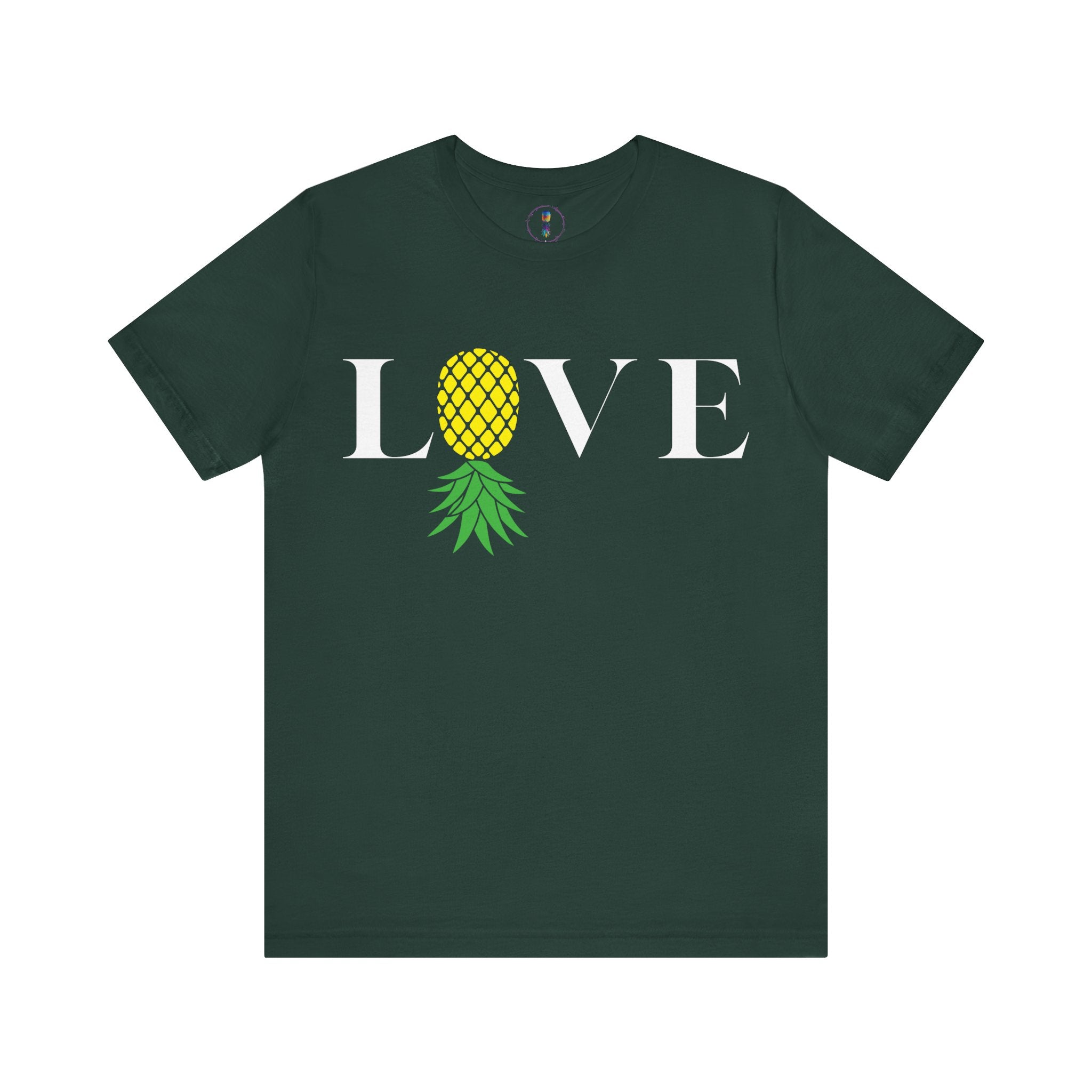 Pineapple Love Tee - Unisex Jersey Short Sleeve Shirt