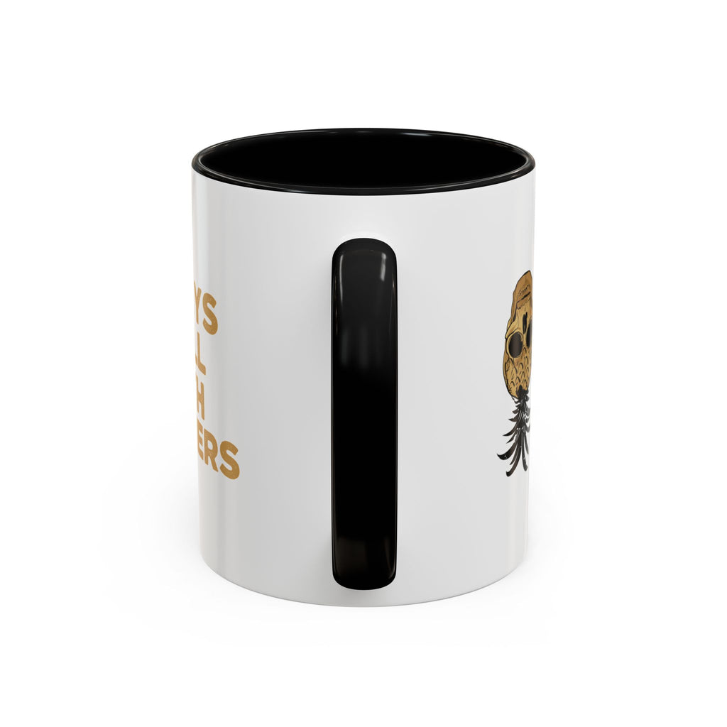 Playful Owl Accent Coffee Mug - 11 & 15oz - Perfect Gift for Nature Lovers