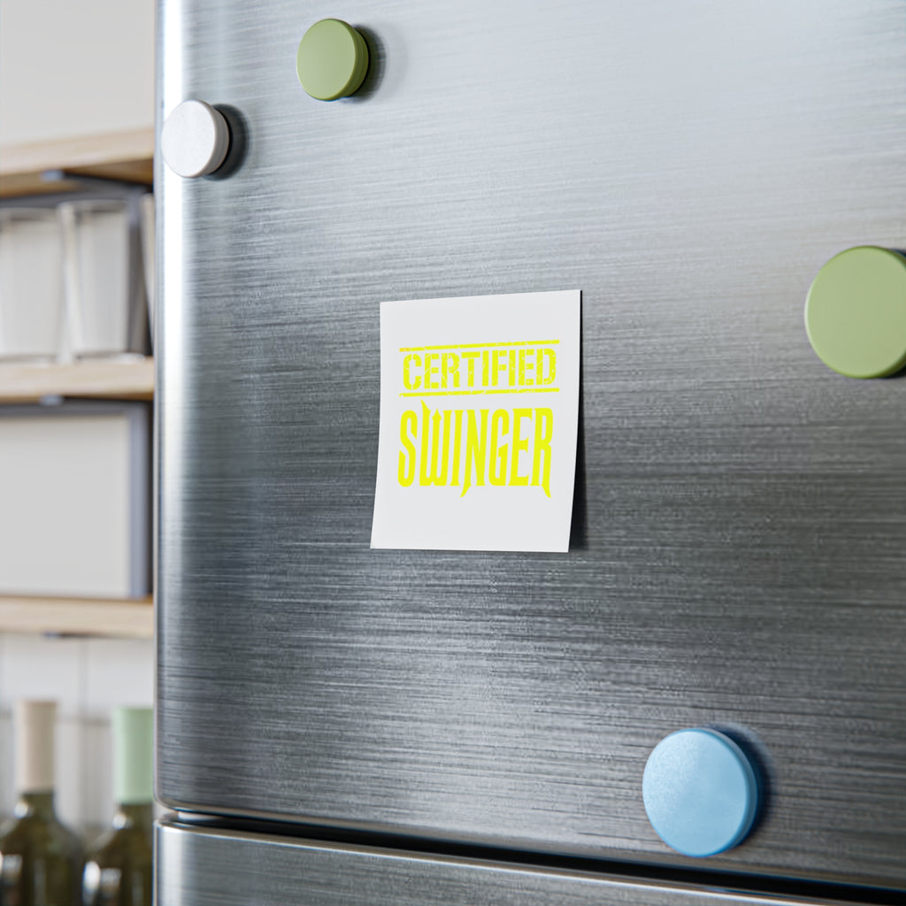 Certified Swinger Post-it® Note Pads