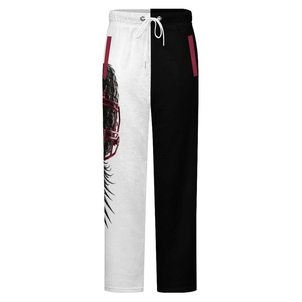 Football Inspired Flannel Women's Sleep Pants