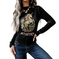 #UNICORN High Neck Mesh Top For Women