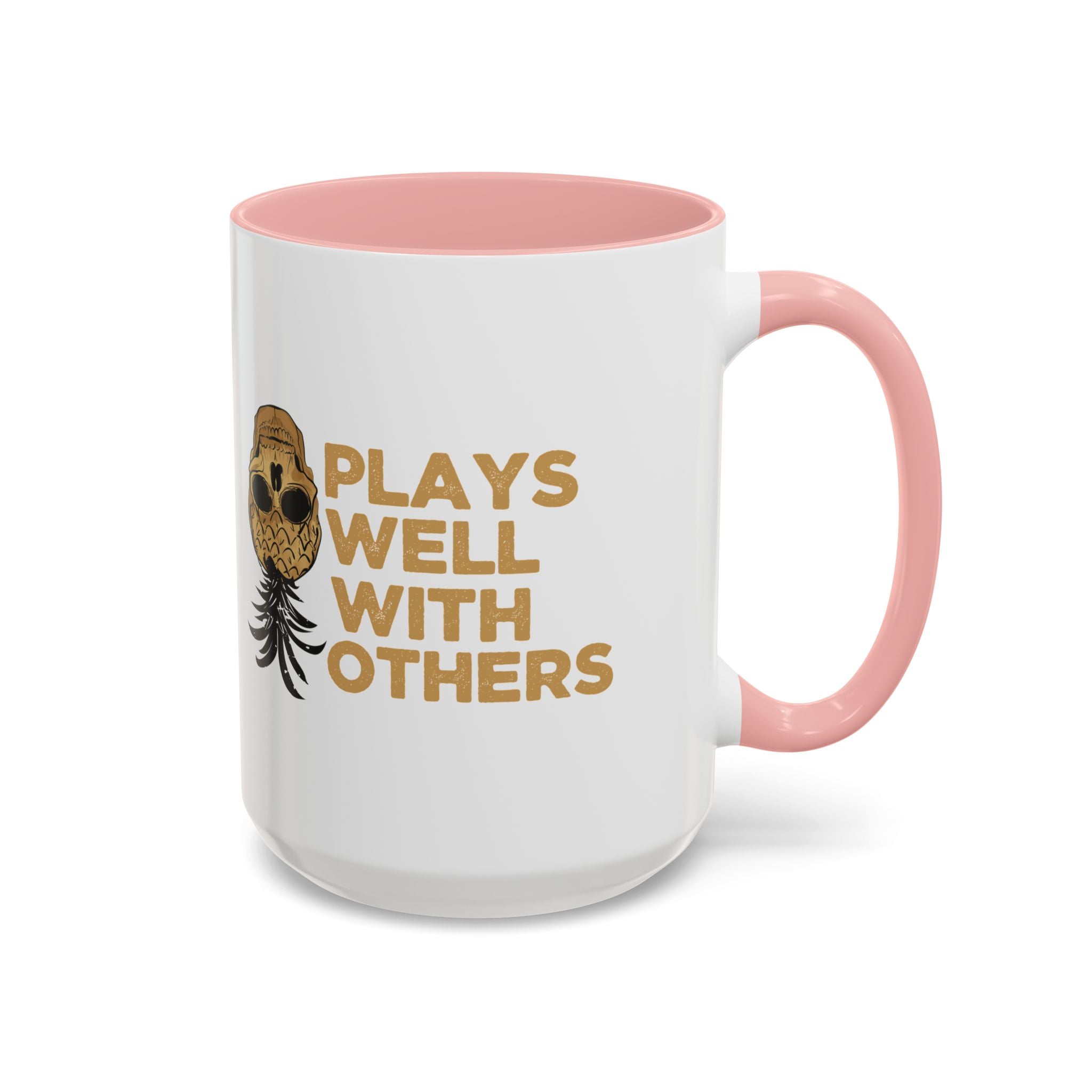 Playful Owl Accent Coffee Mug - 11 & 15oz - Perfect Gift for Nature Lovers