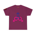 Female, Female & Male (Threesome) Symbol Tee — Gender Icons Graphic T-Shirt