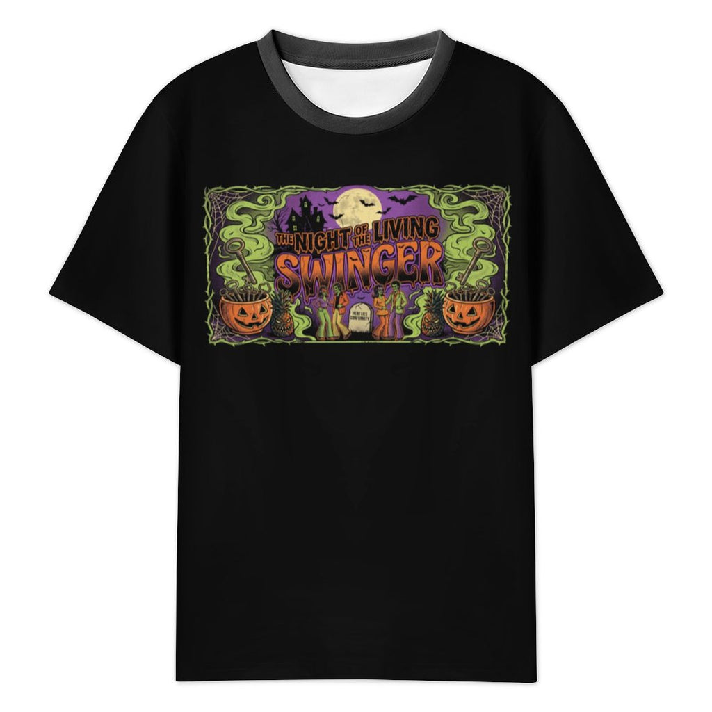 Night Of The Living Swinger Men's Casual T-Shirt