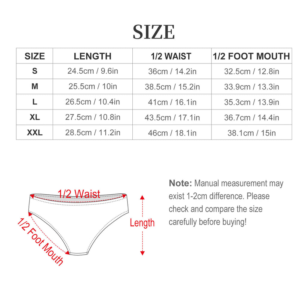 Floral Pineapple Cotton Thong Underwear for Women