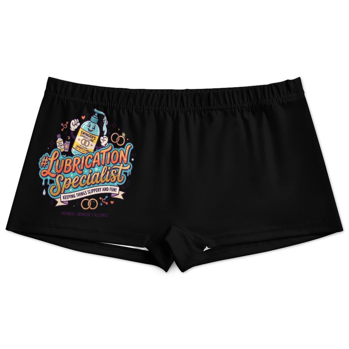 #LUBRICATIONSPECIALIST Women’s Boxer Brief | Soft Milk Fiber Underwear