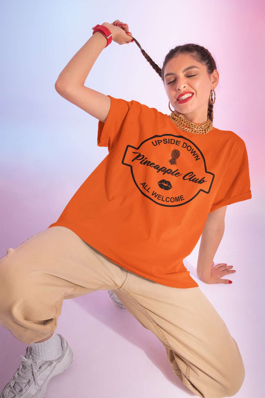 Unisex Jersey Pineapple Club Short Sleeve Tee
