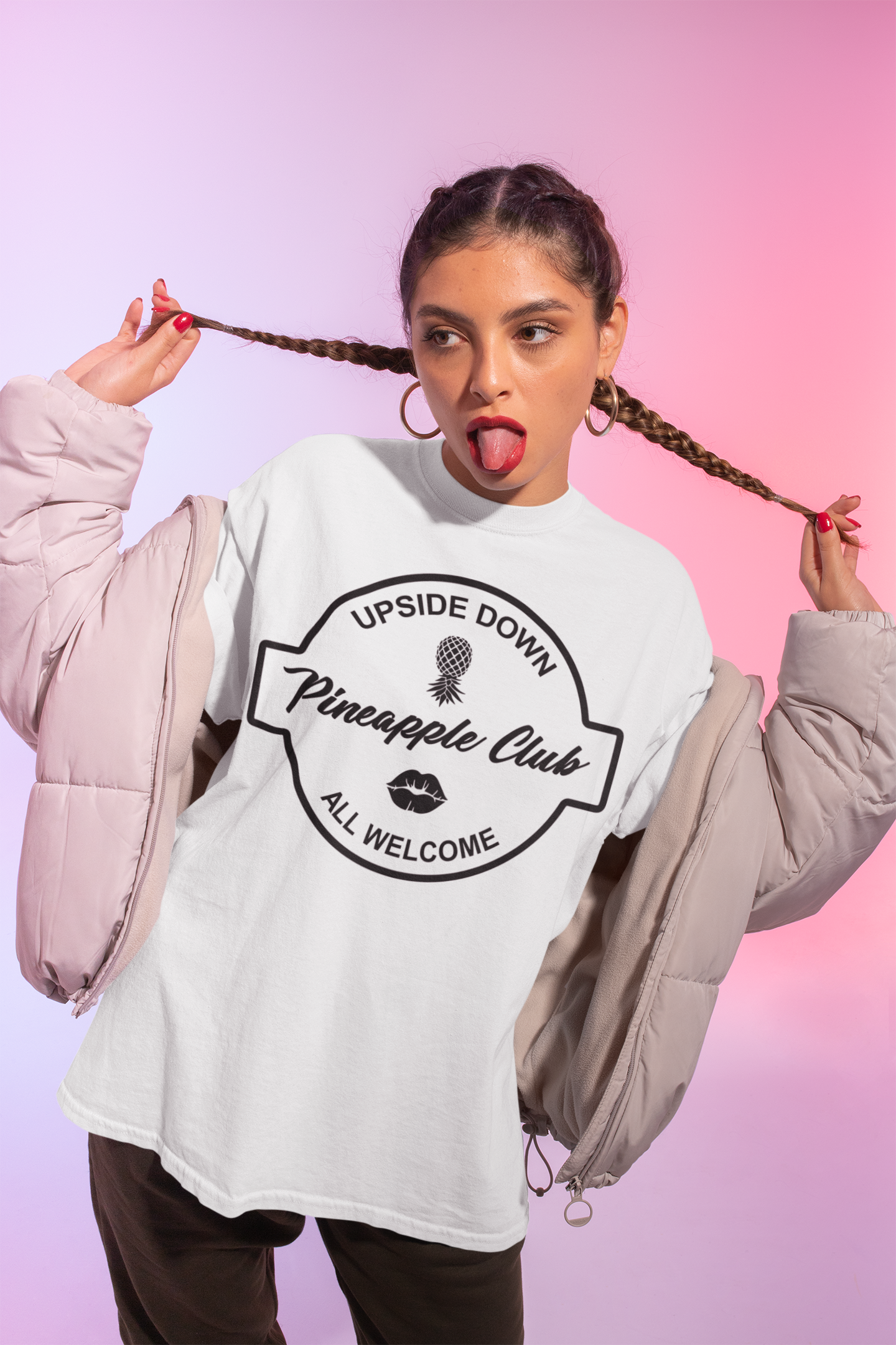 Unisex Jersey Pineapple Club Short Sleeve Tee