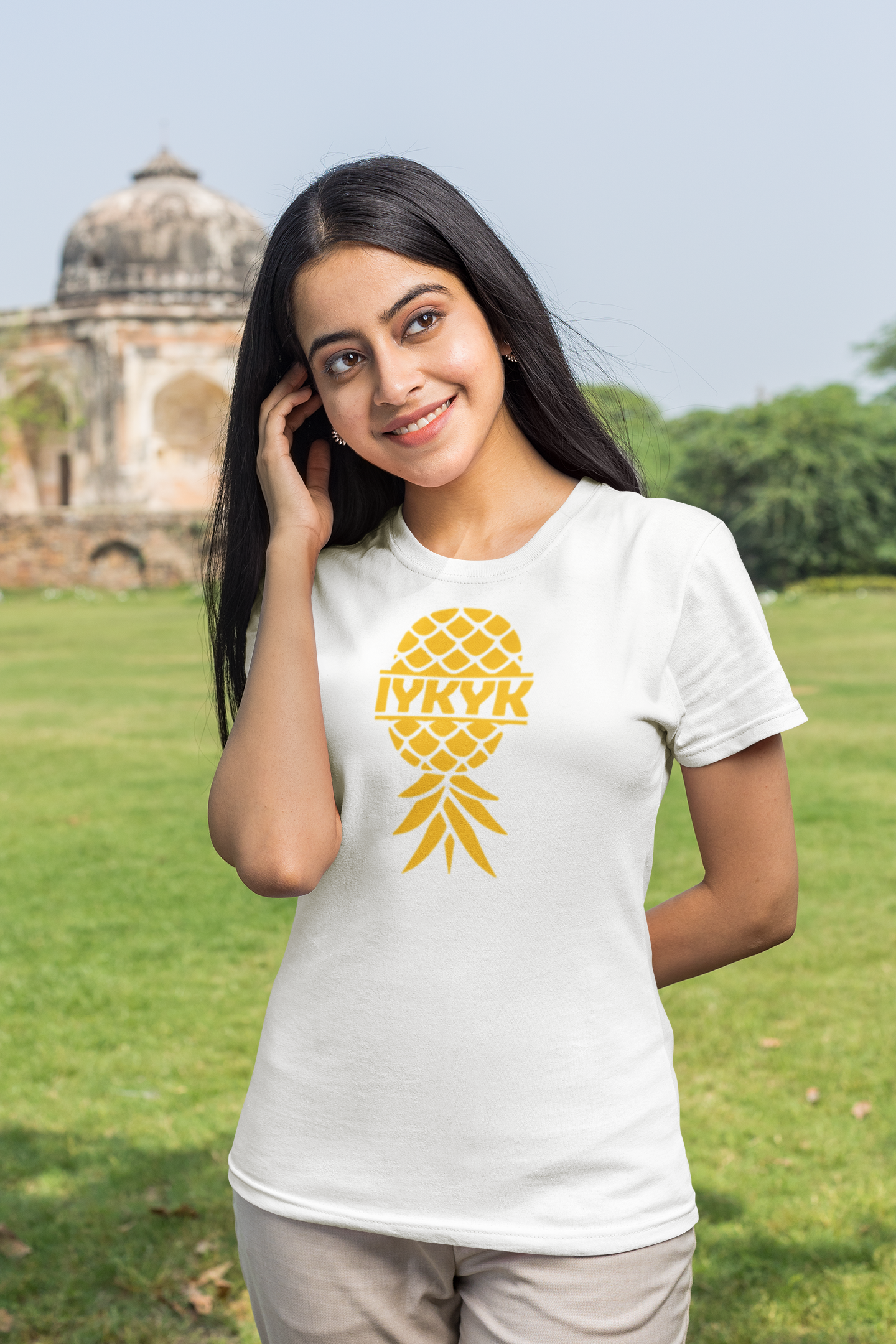 IYKYK Pineapple Unisex Jersey Tee - Fun Summer Graphic T-Shirt