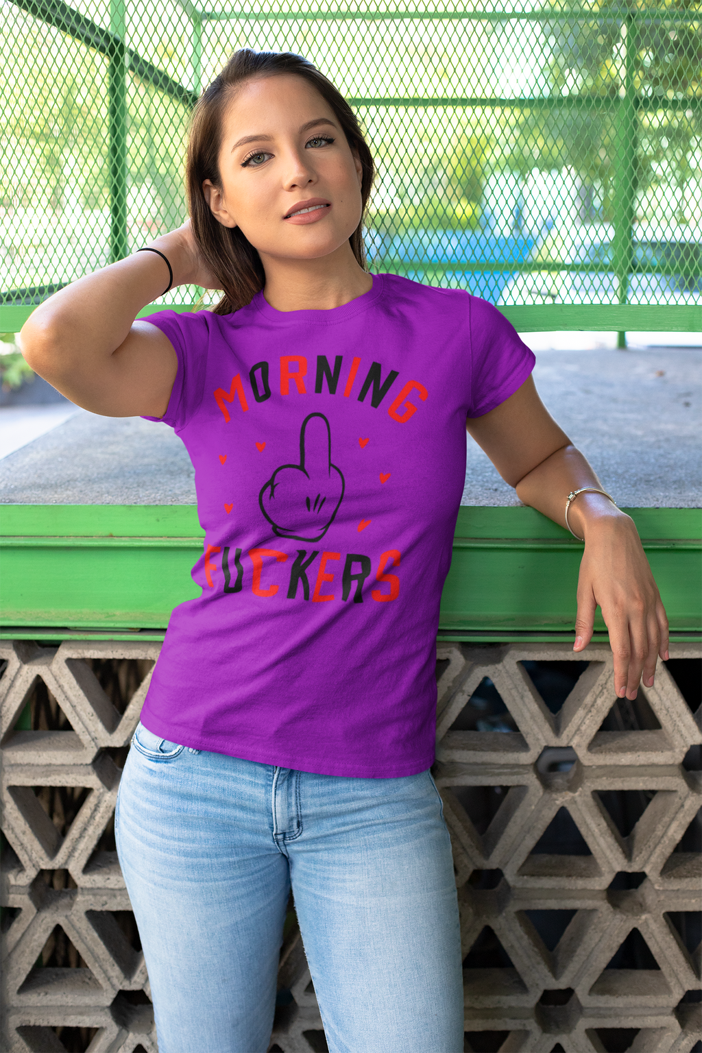 Funny Morning Graphic Tee - Unisex Jersey Short Sleeve Shirt