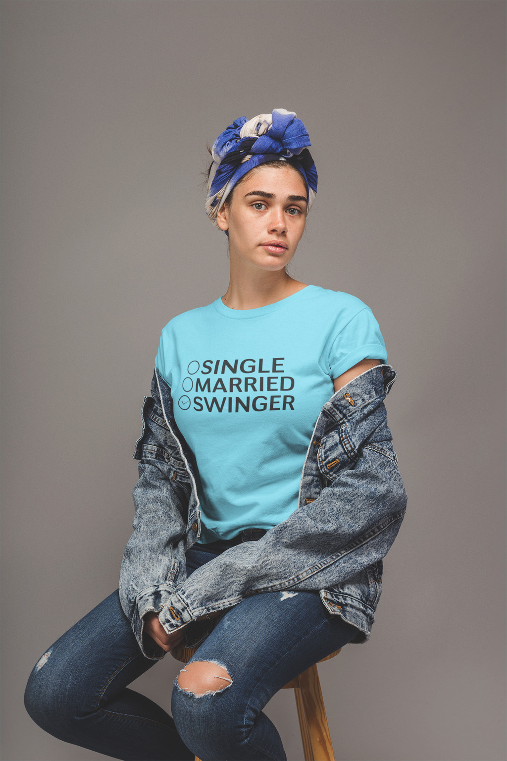 Swinger Humor Unisex Tee - Funny Relationship Status Shirt