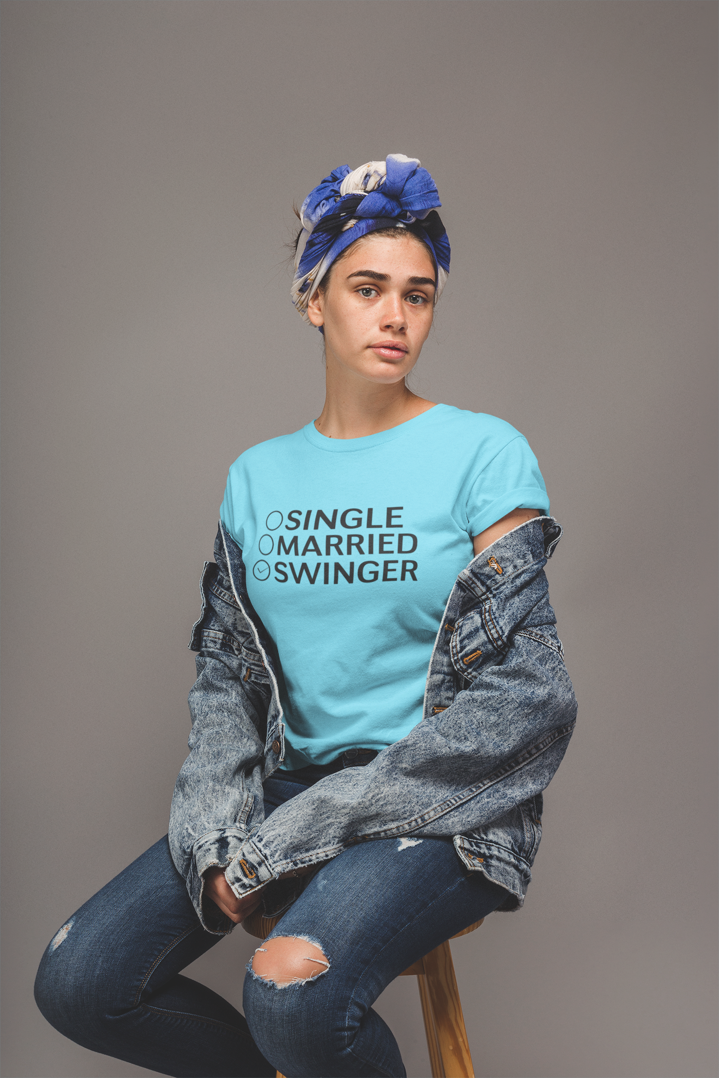 Swinger Humor Unisex Tee - Funny Relationship Status Shirt