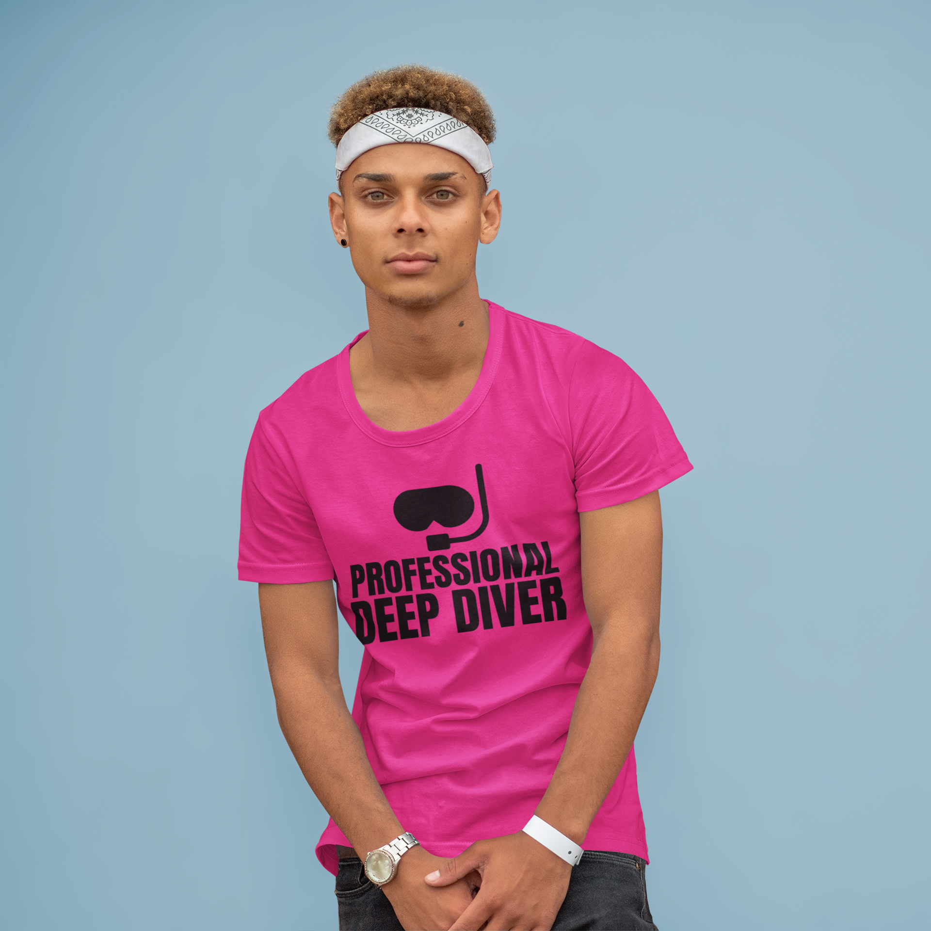 Professional Deep Diver Unisex T-Shirt - Perfect Gift for Scuba Enthusiasts