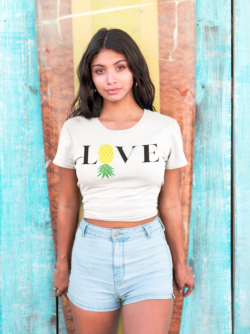 Love Pineapple Unisex Jersey Tee