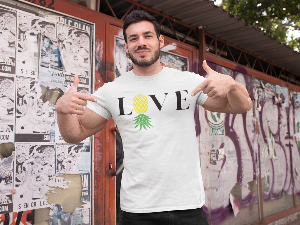 Love Pineapple Unisex Jersey Tee