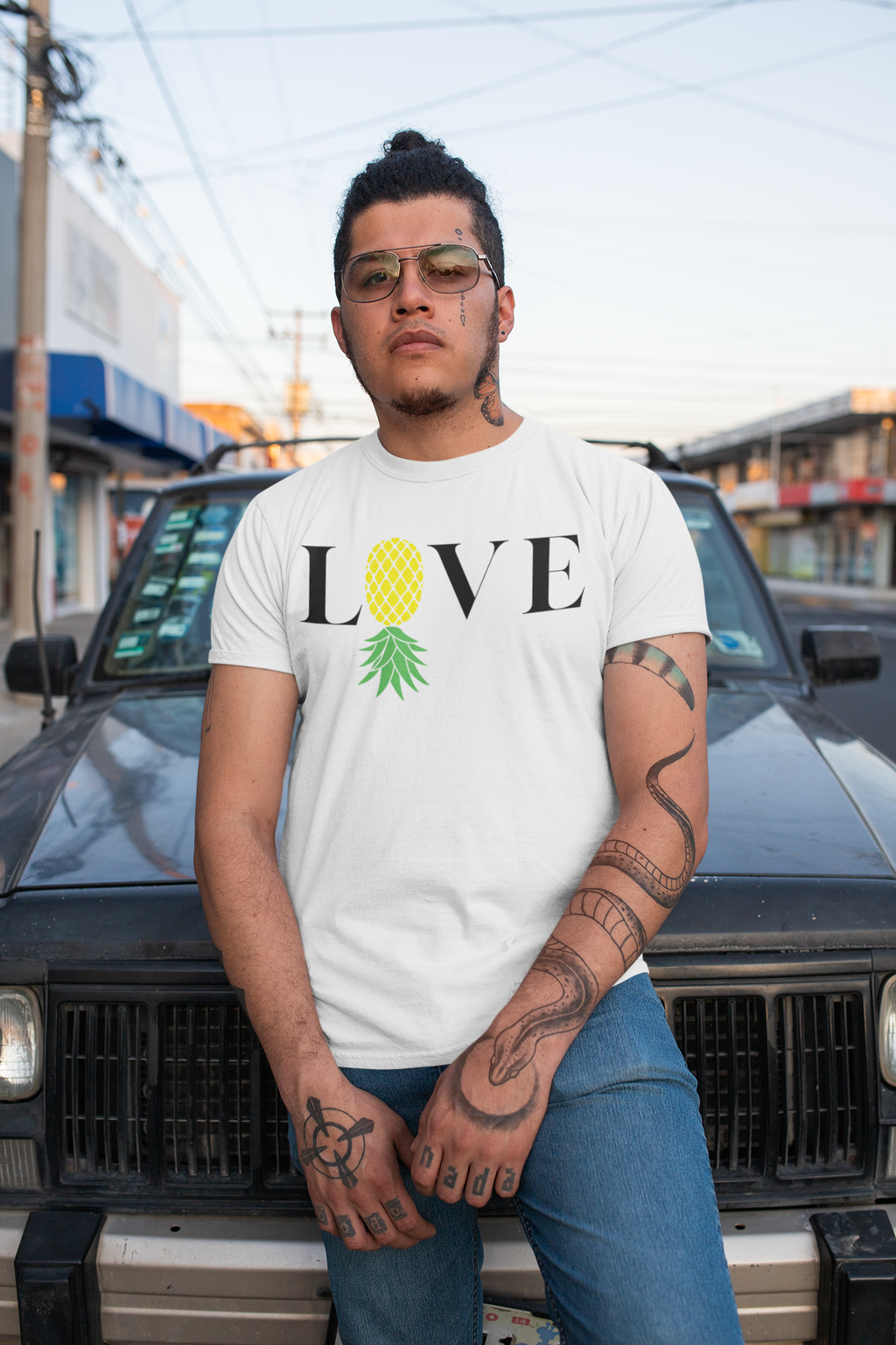 Love Pineapple Unisex Jersey Tee