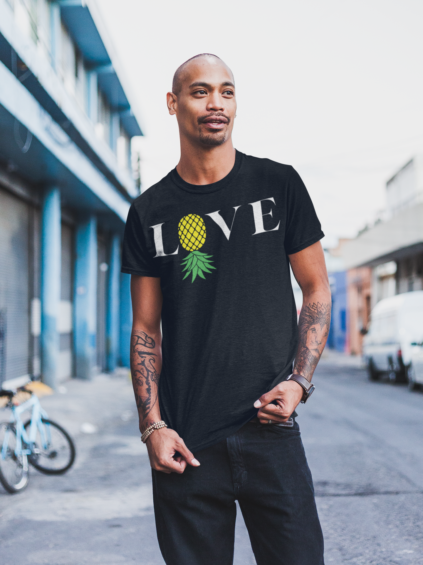 Pineapple Love Tee - Unisex Jersey Short Sleeve Shirt