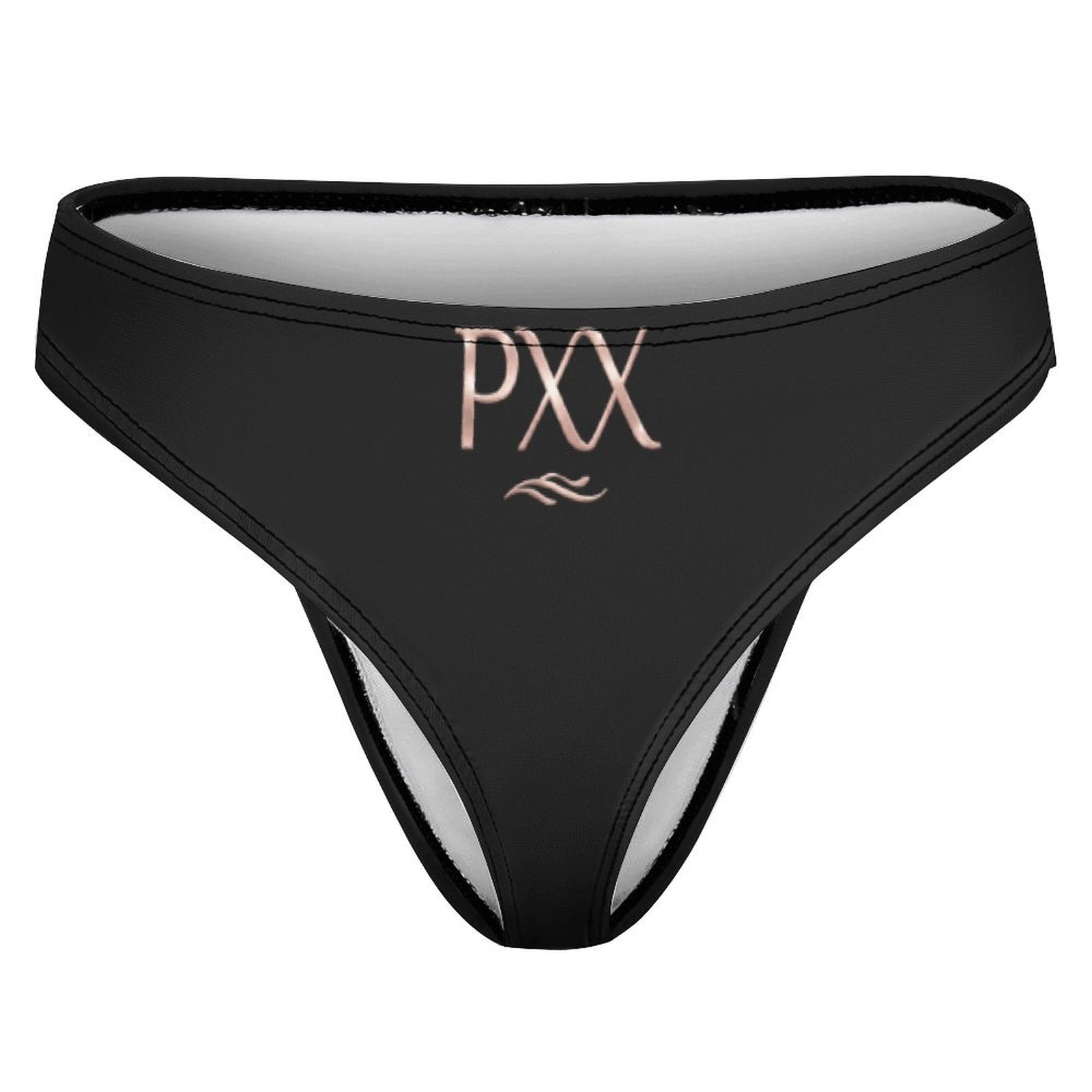 "I'm Here" Women's Cotton Thong Underwear