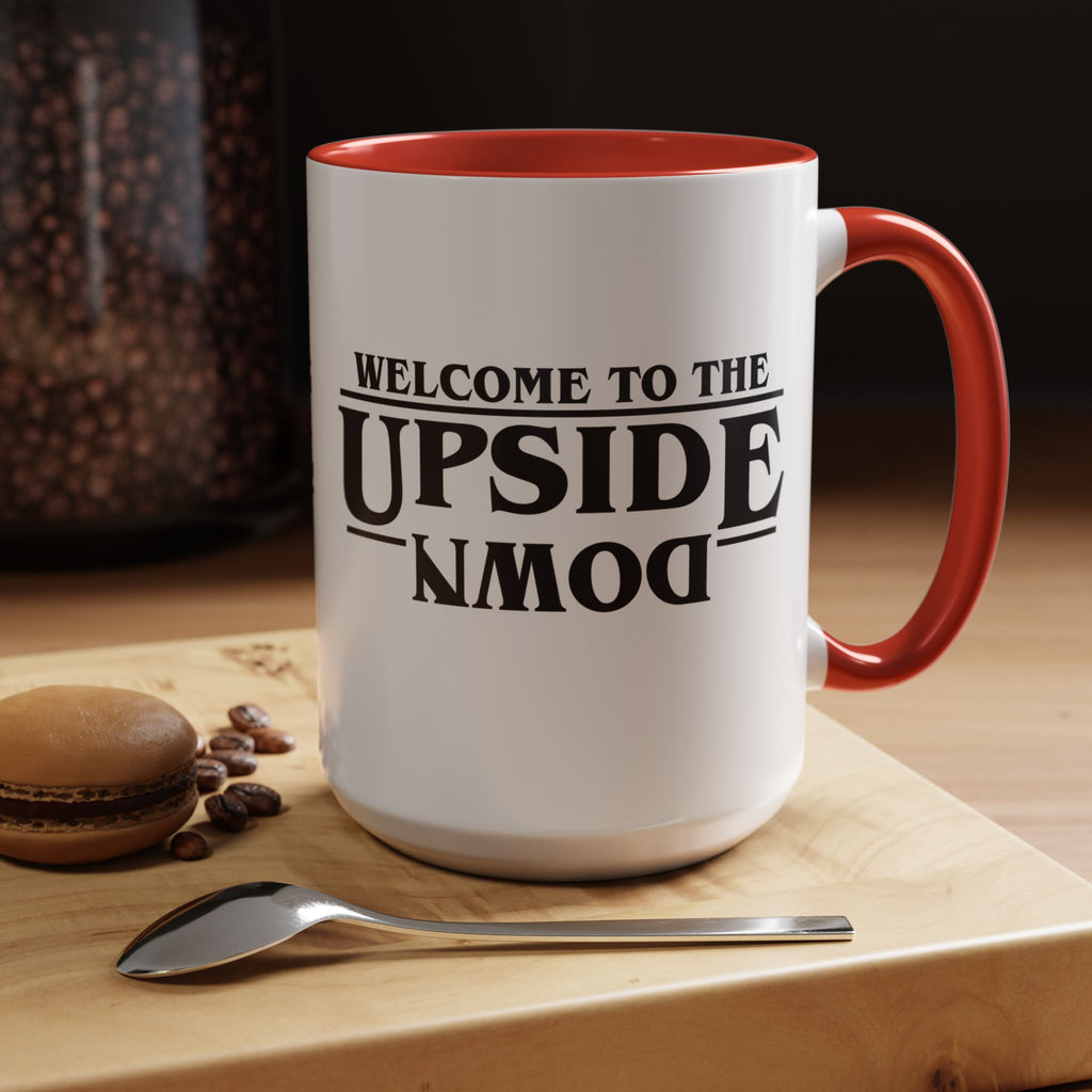 Upside Down Coffee Mug - Fun Gift for Coffee Lovers