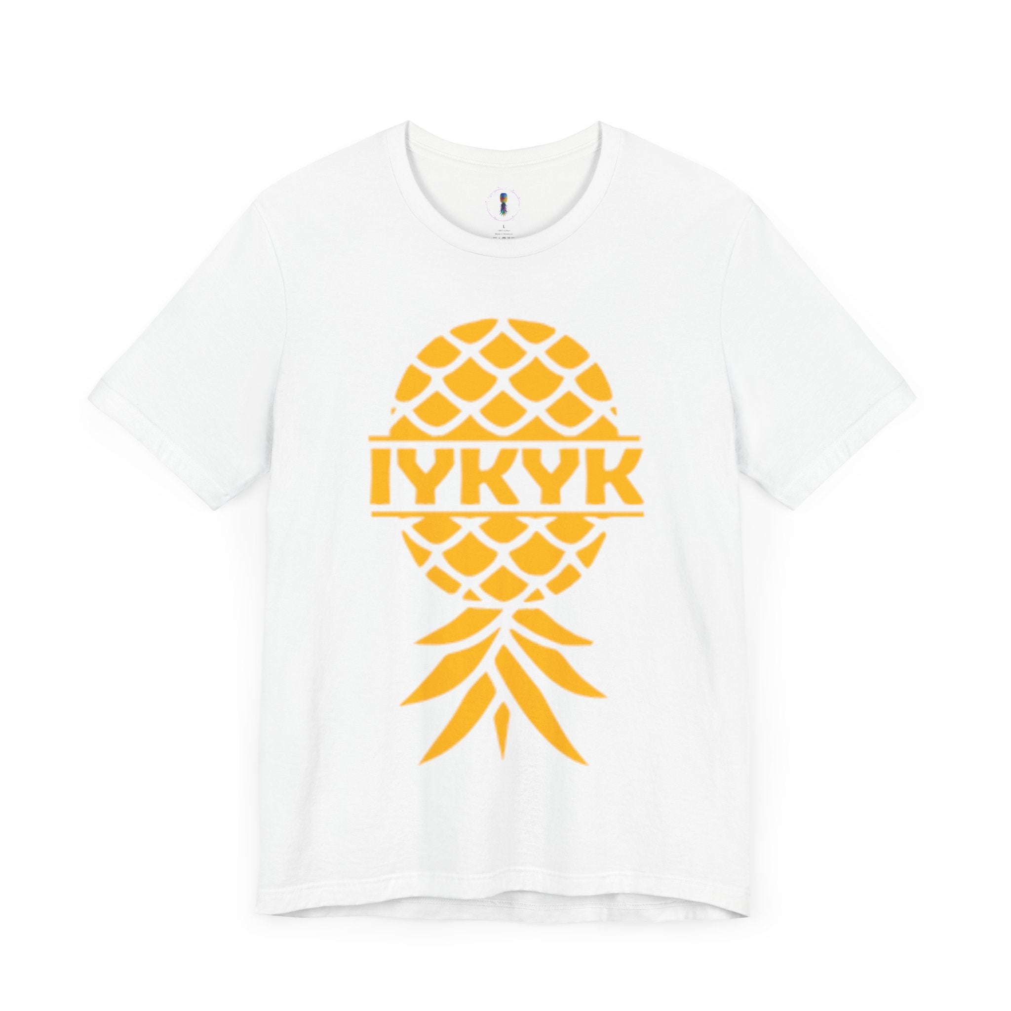 IYKYK Pineapple Unisex Jersey Tee - Fun Summer Graphic T-Shirt
