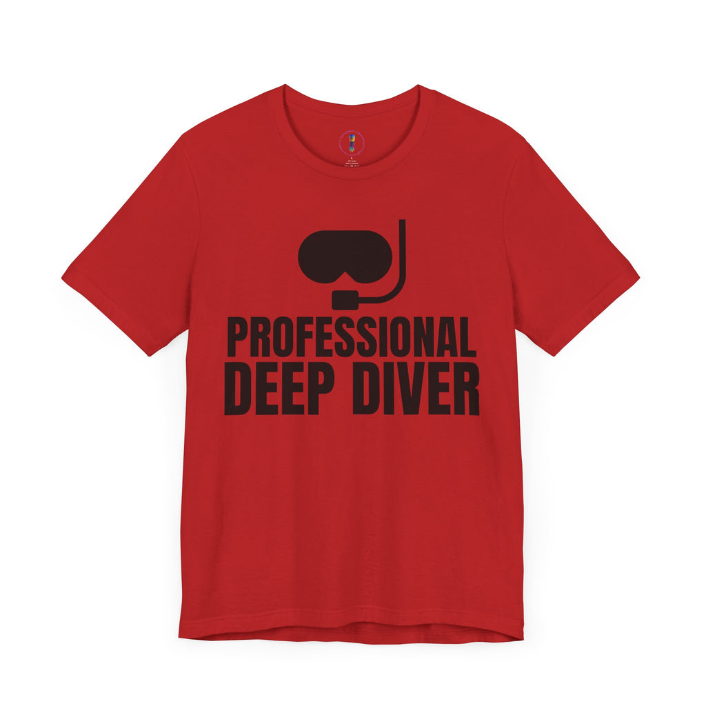 Professional Deep Diver Unisex T-Shirt - Perfect Gift for Scuba Enthusiasts