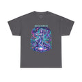 #AQUARIUS Unisex T-Shirt | Soft Lightweight 100% Combed Ring-Spun Cotton Tee with Cosmic Art Print