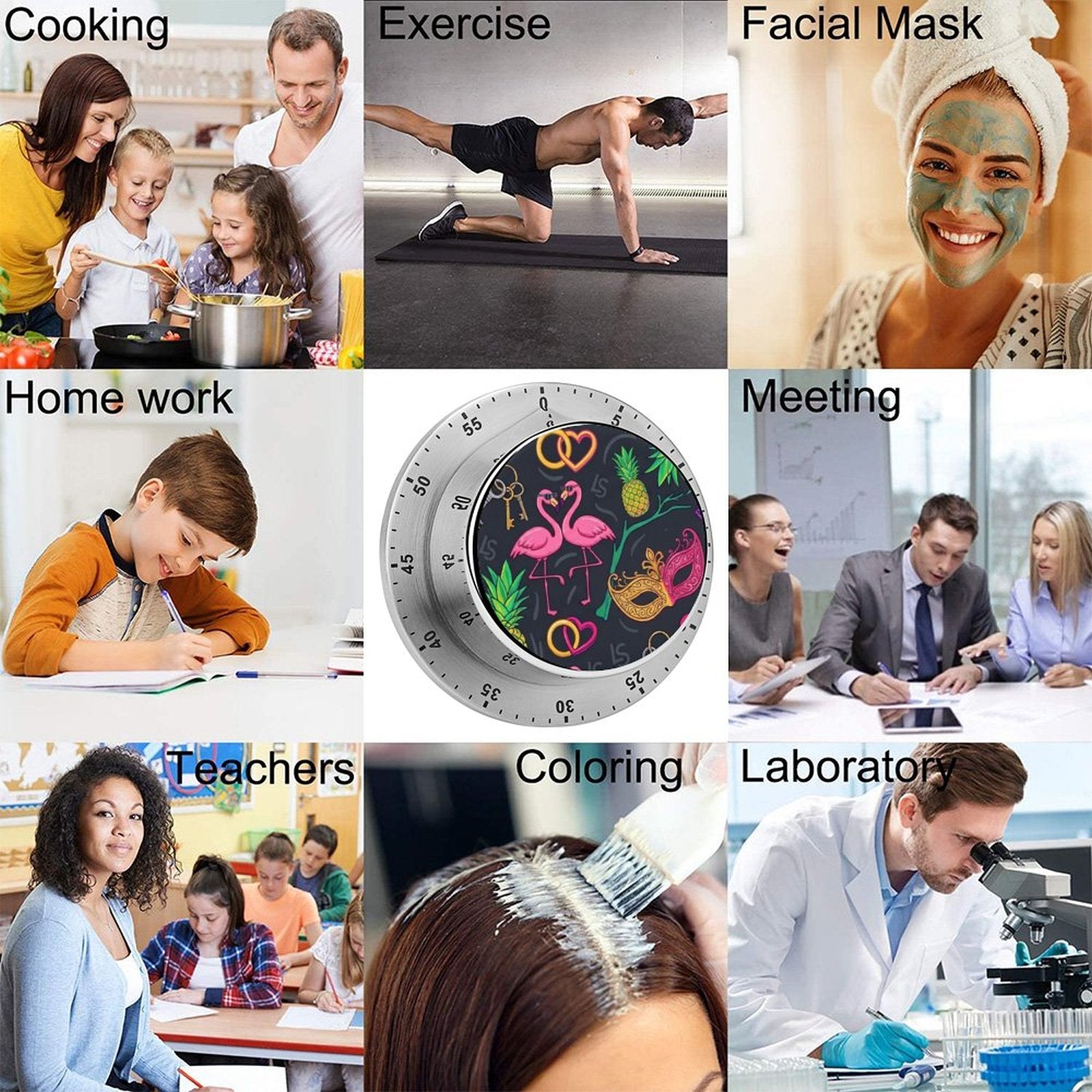 Swinger Lifestyle Magnetic Timer | Novelty Kitchen Timer | UV Print