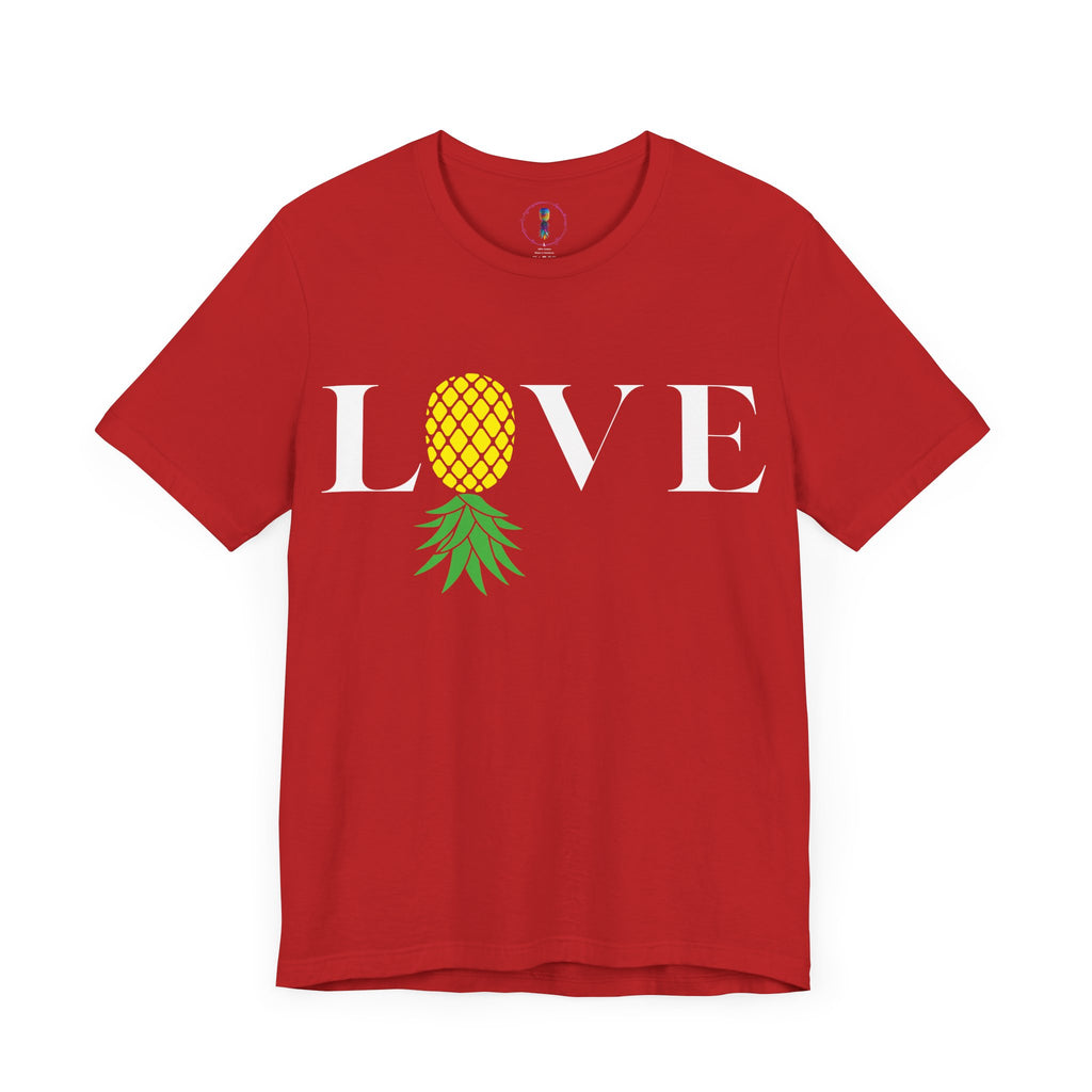 Pineapple Love Tee - Unisex Jersey Short Sleeve Shirt