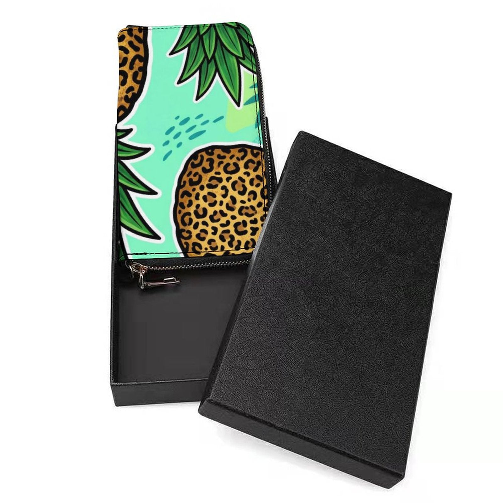 Pineapple Vertical Wristlet Wallet