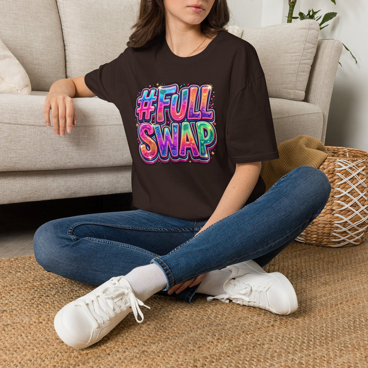 #FULL SWAP Graphic T-Shirt | Colorful Ring-Spun Cotton Tee| PineappleXXclusive