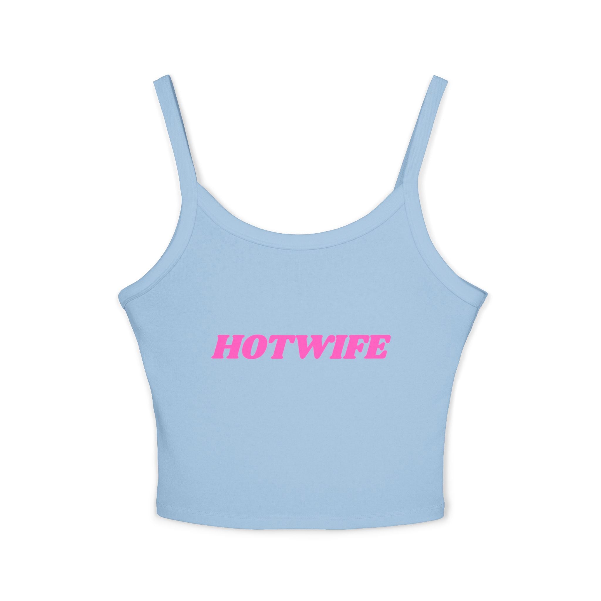 Hotwife Graphic Women's Spaghetti Strap Tank Top - Trendy Summer Apparel