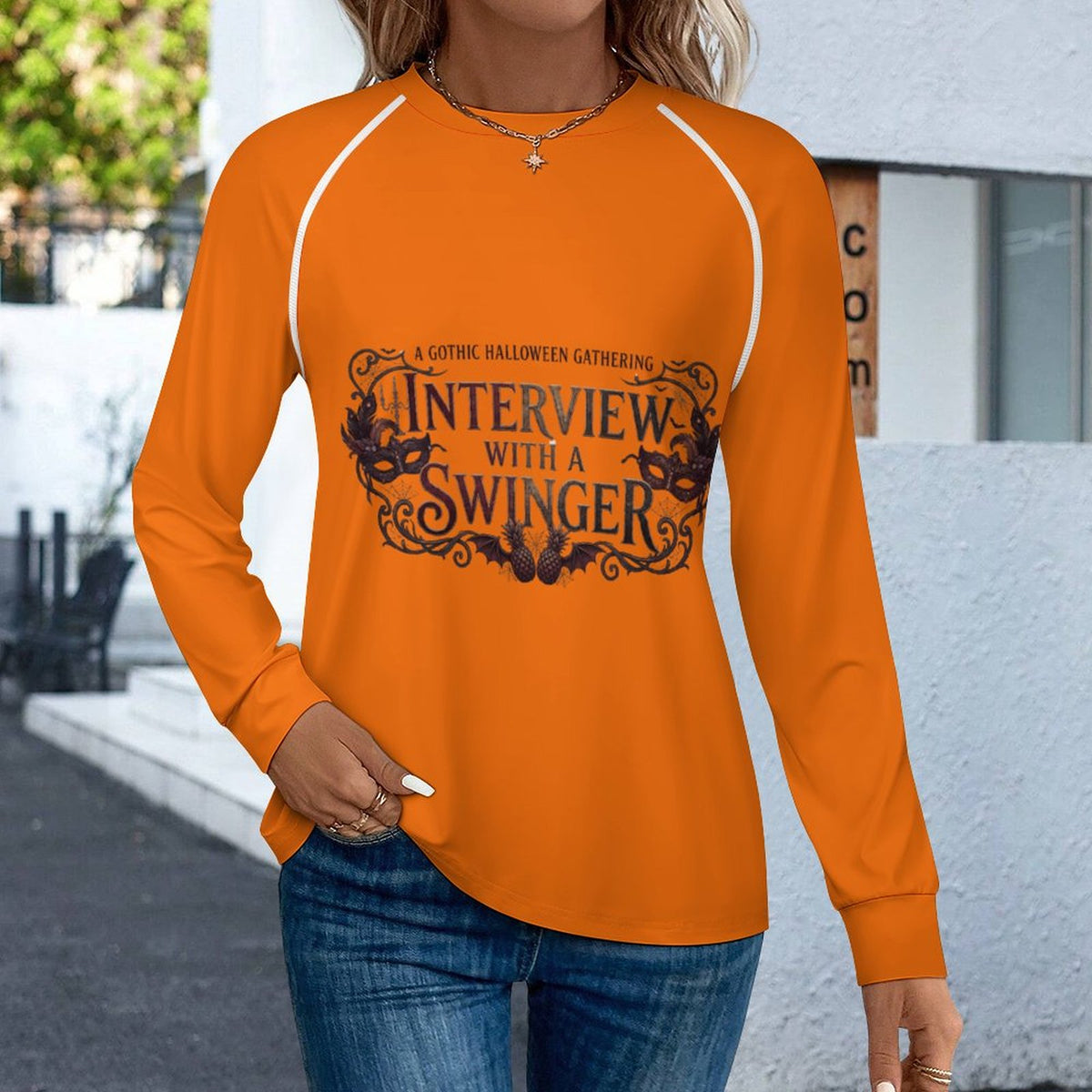 Interview With a Swinger Long-Sleeve Raglan T-Shirt for Women